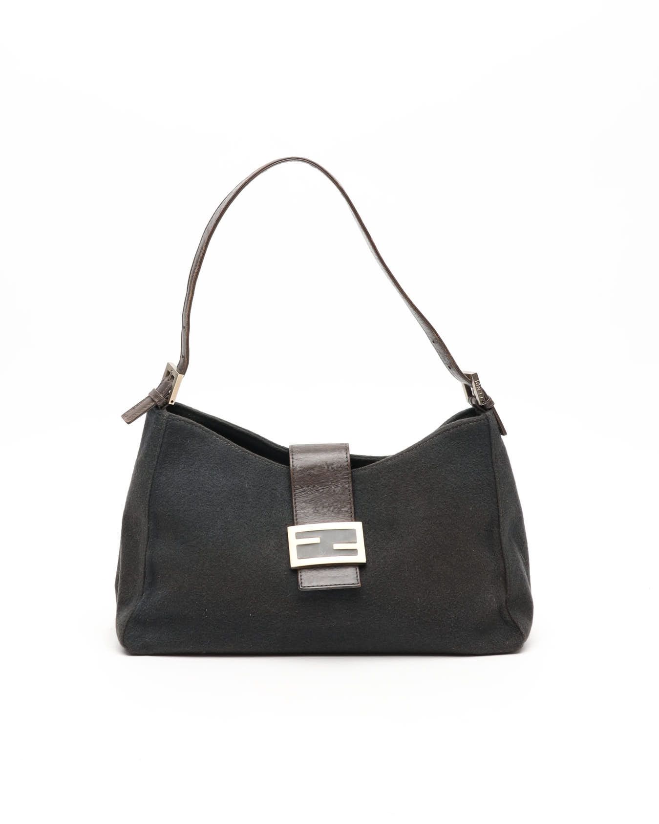 Fendi Felt Shoulder Bag