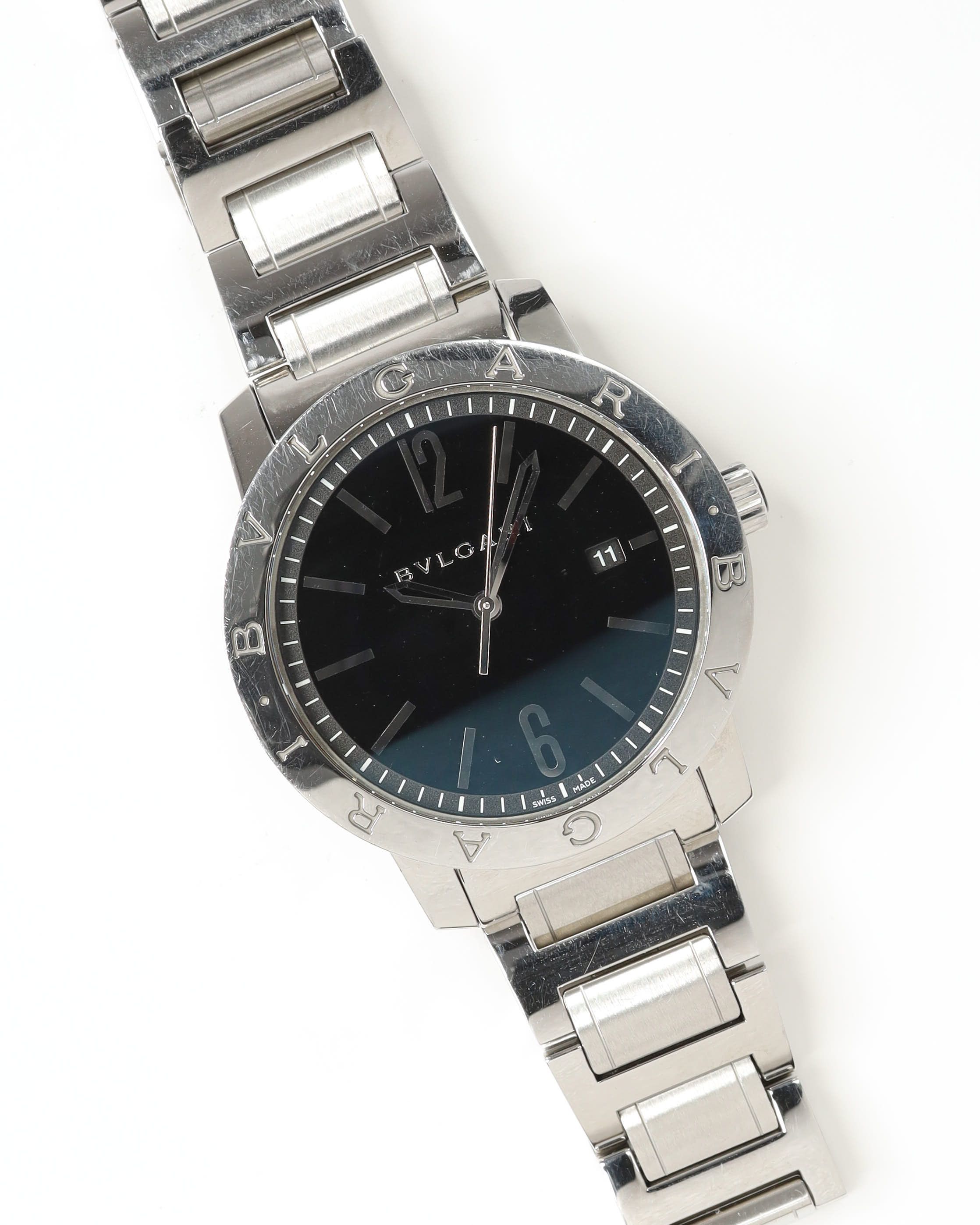 Bvlgari Bulgari Bulgari 41mm Ref Bb41s Automatic Watch In Brown