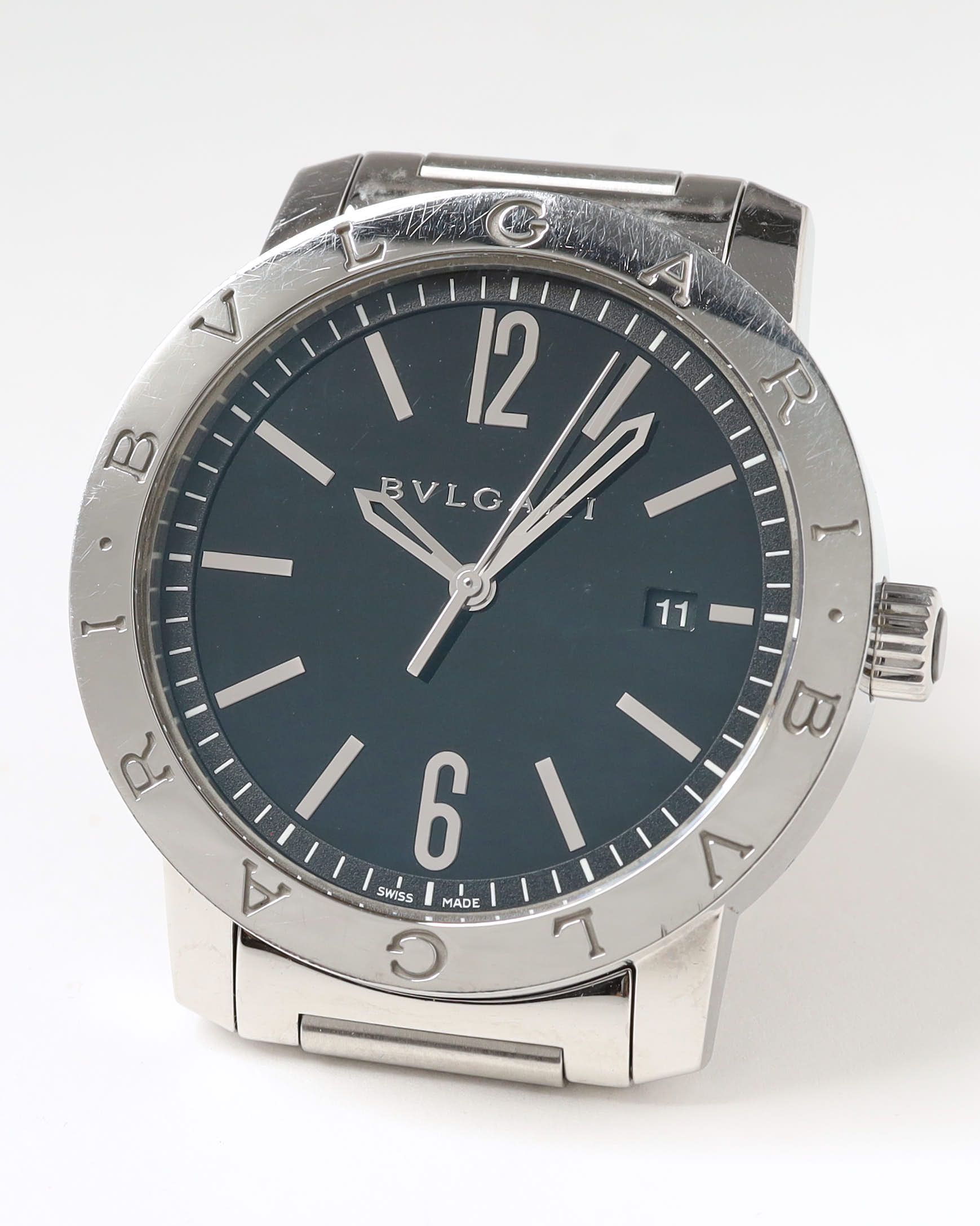 Bvlgari Bulgari Bulgari 41mm Ref Bb41s Automatic Watch In Brown