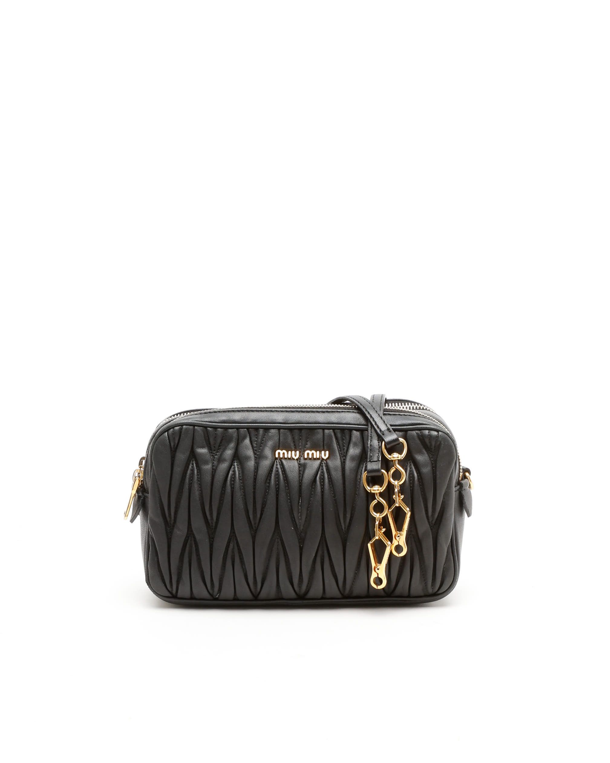 MIU MIU Matelassé Crossbody Bag