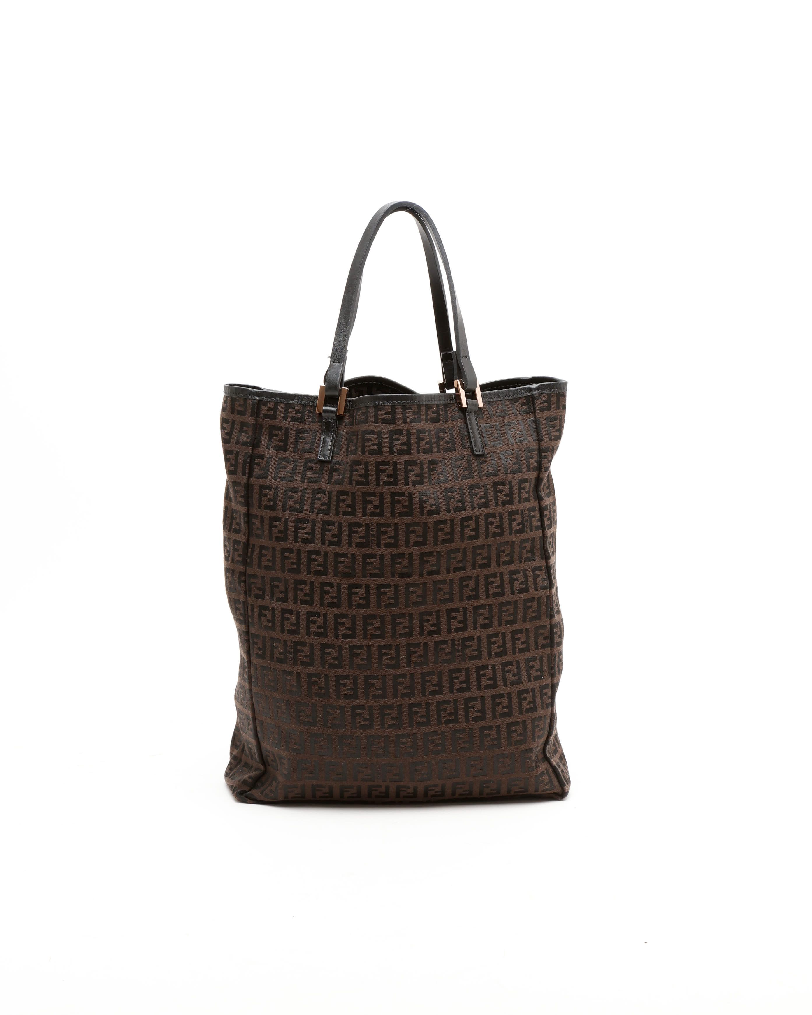 Fendi Zucchino Tote Bag