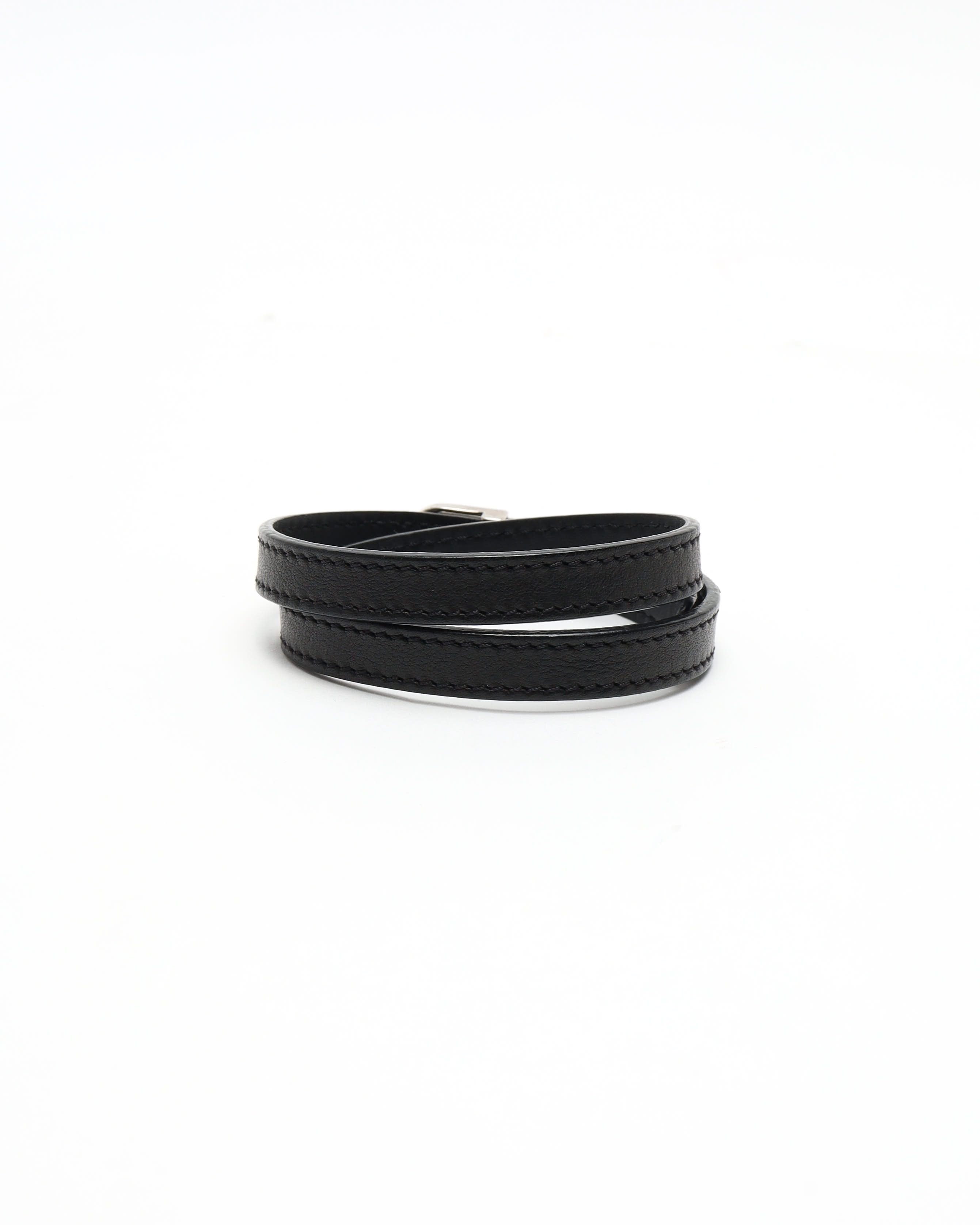 Pre-owned Louis Vuitton Monogram Bracelet In Black