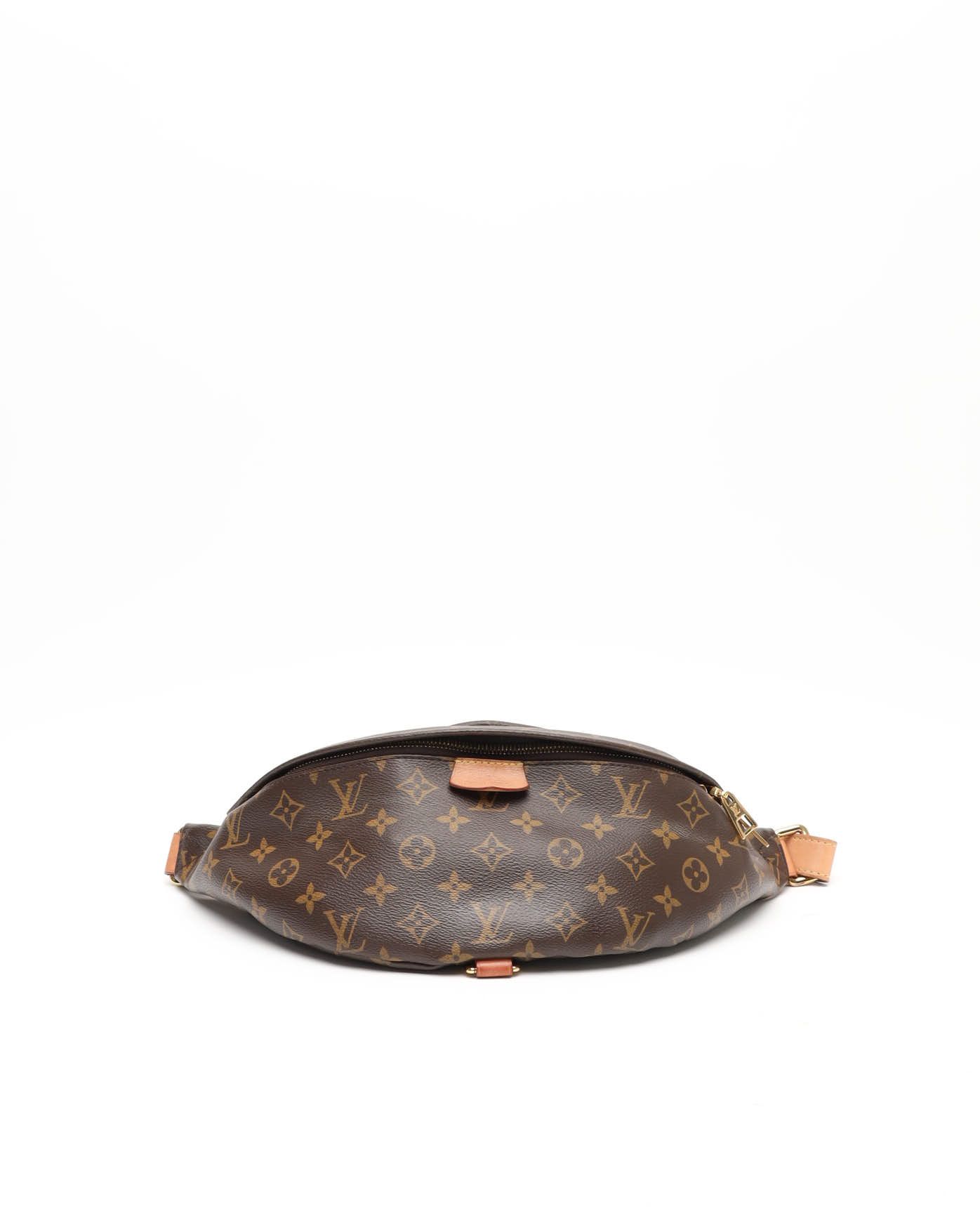 Pre-owned Louis Vuitton Monogram Bum Bag In Brown