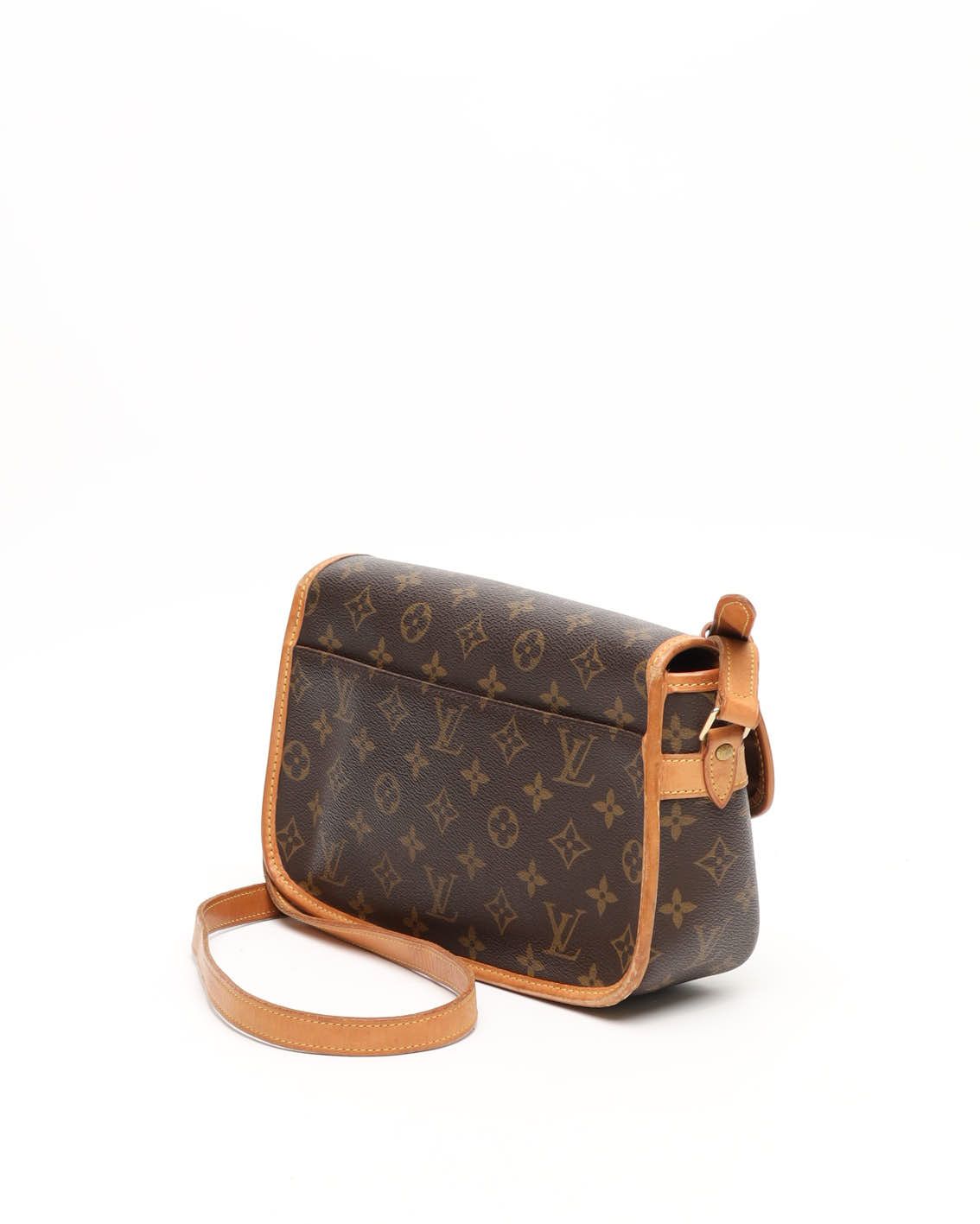 Pre-owned Louis Vuitton Monogram Sologne Bag In Brown