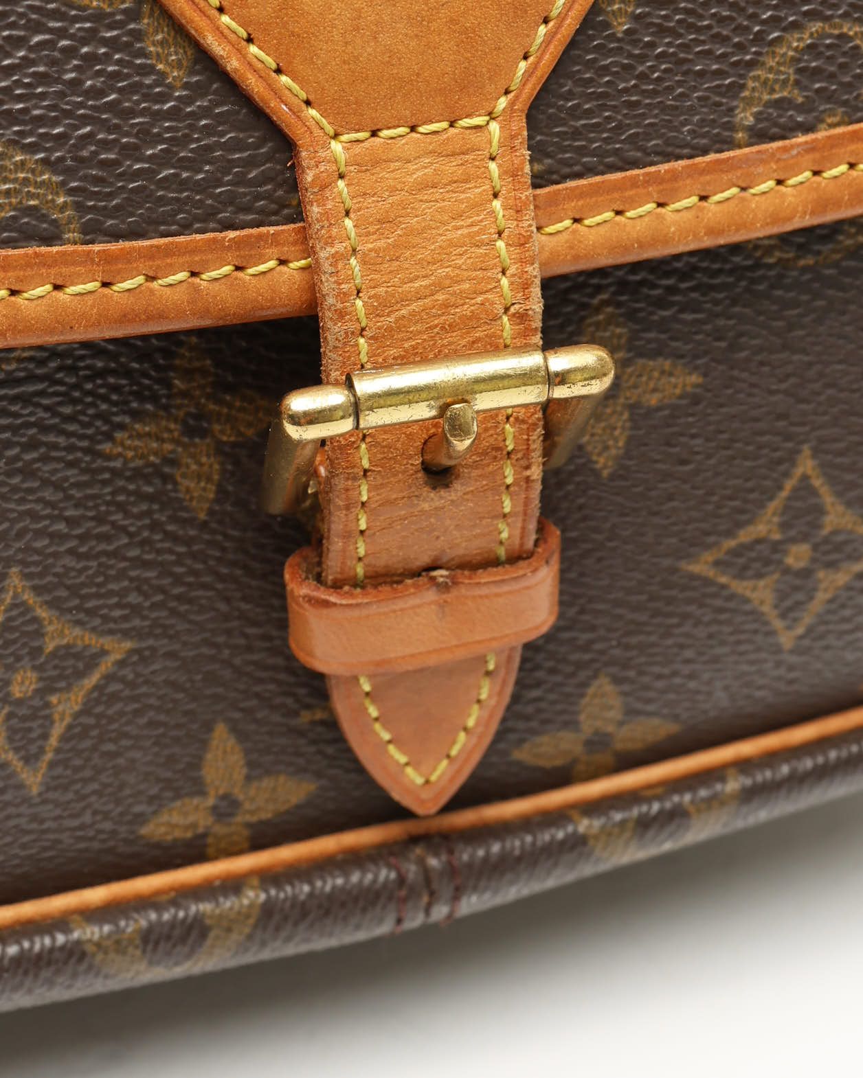 Pre-owned Louis Vuitton Monogram Sologne Bag In Brown