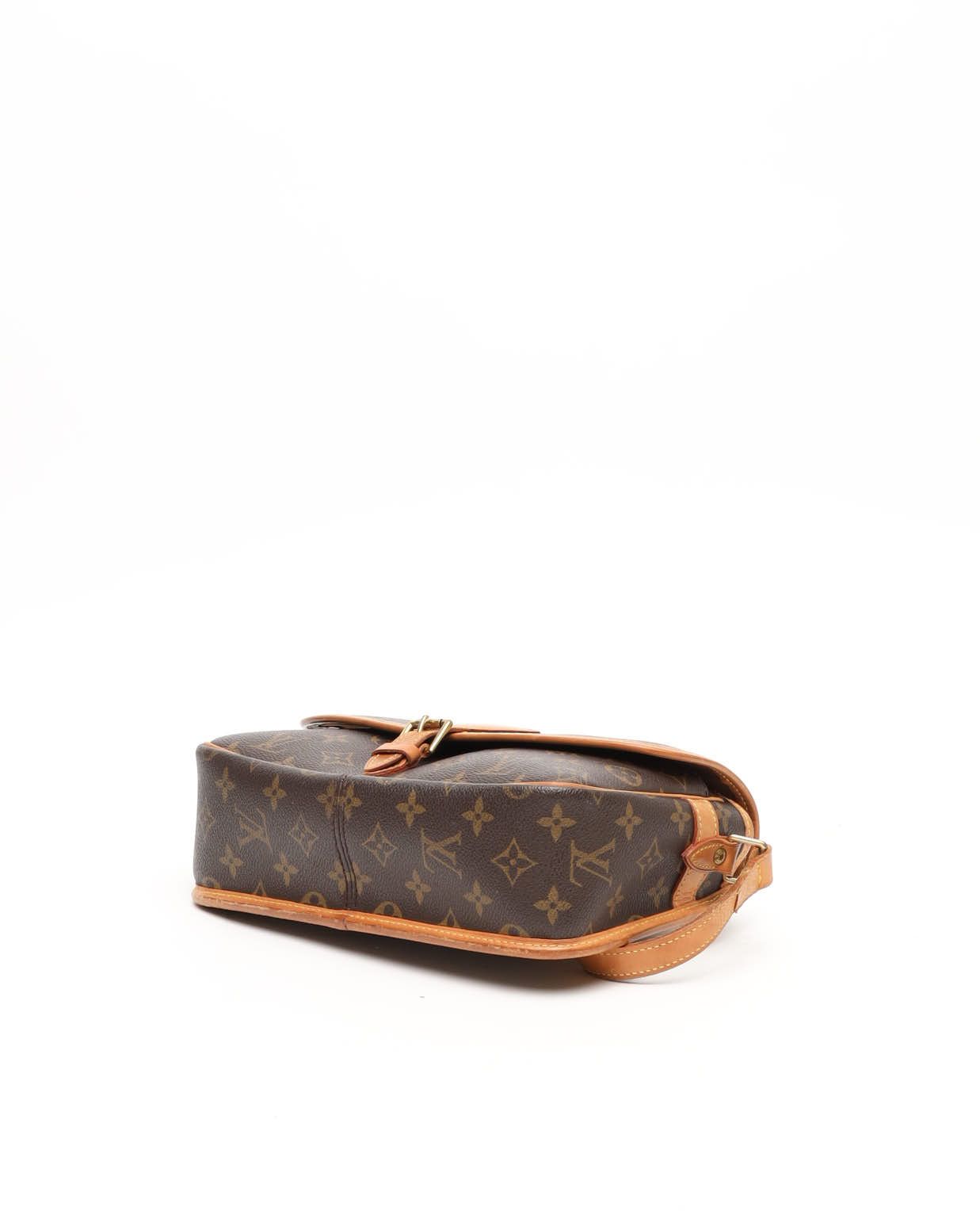 Pre-owned Louis Vuitton Monogram Sologne Bag In Brown