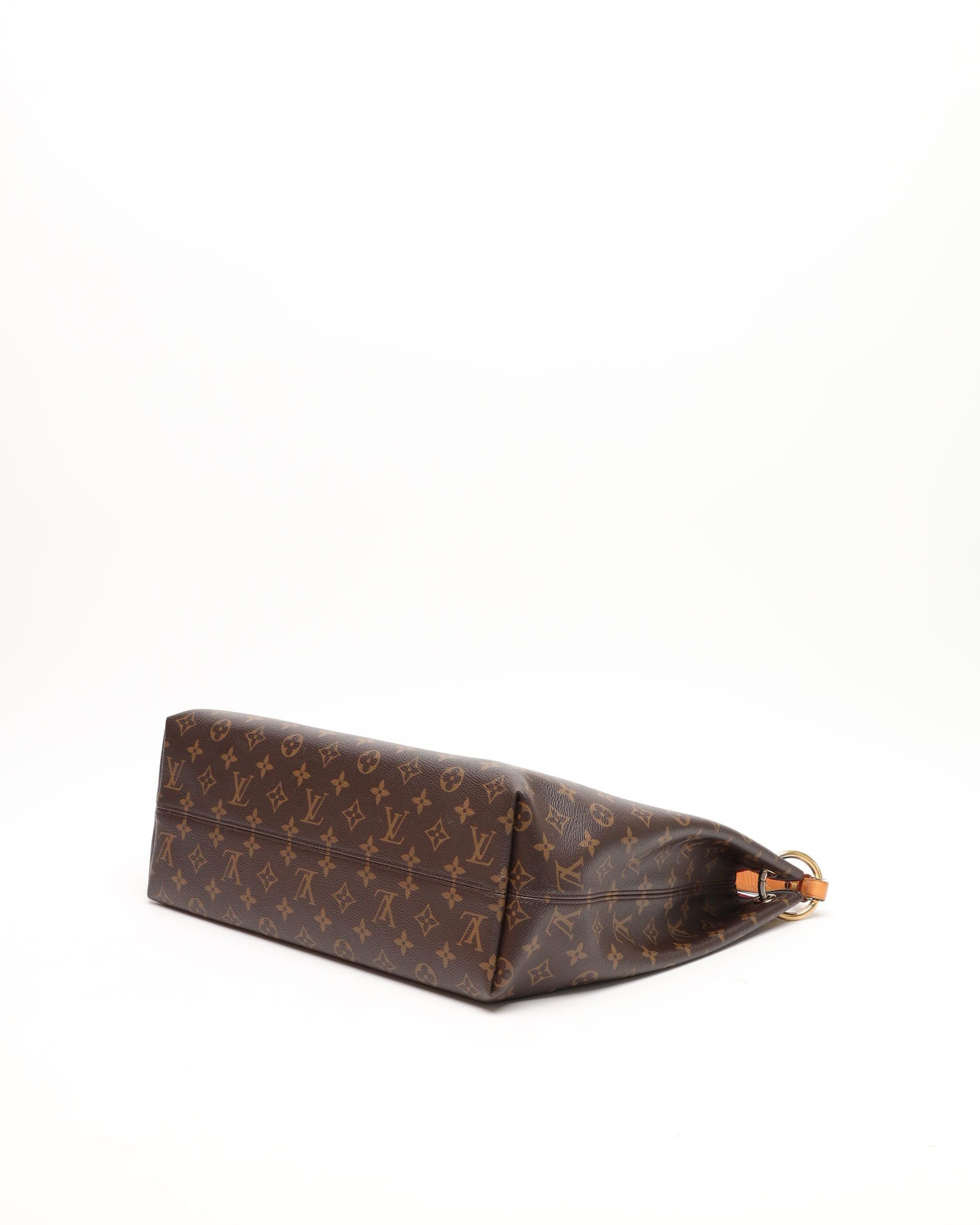 Pre-owned Louis Vuitton Monogram Graceful Mm Bag In Brown