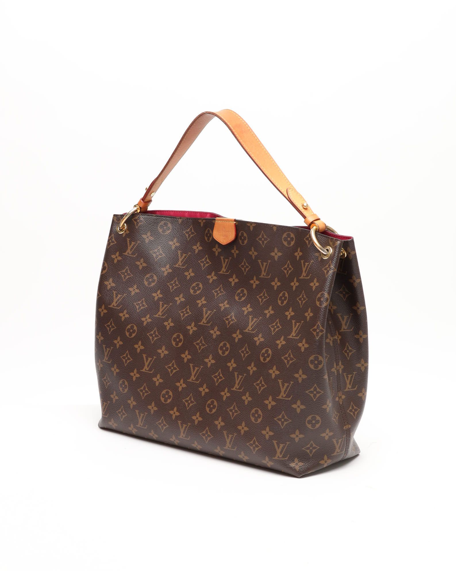 Pre-owned Louis Vuitton Monogram Graceful Mm Bag In Brown