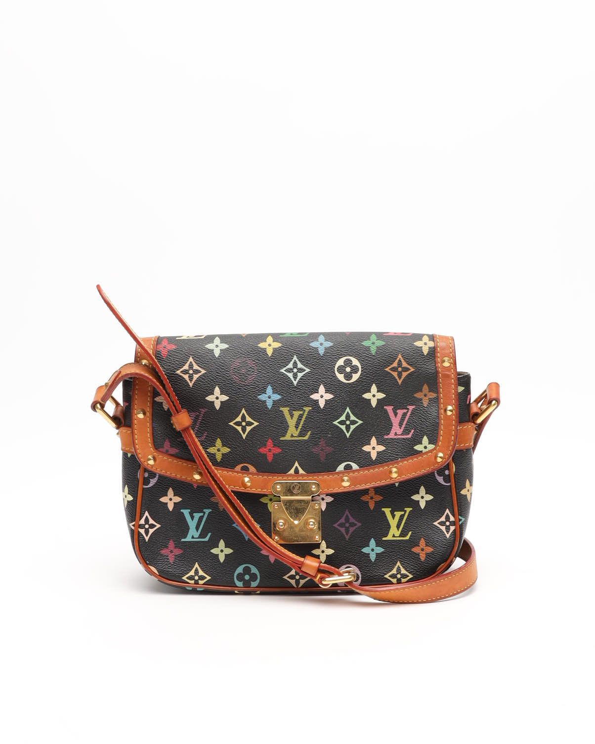 Pre-owned Louis Vuitton Murakami Sologne Bag In Multi