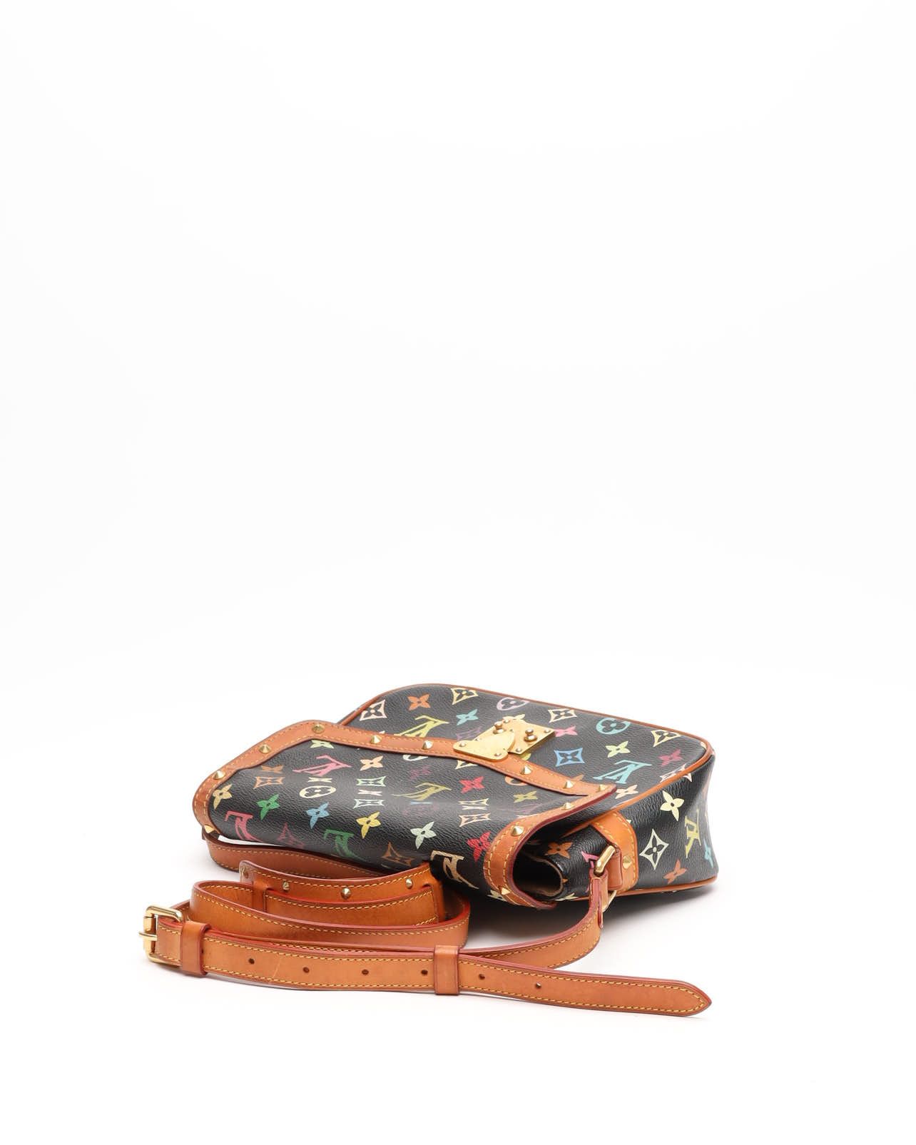 Pre-owned Louis Vuitton Murakami Sologne Bag In Multi