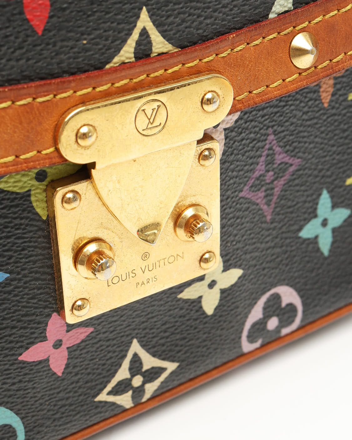 Pre-owned Louis Vuitton Murakami Sologne Bag In Multi