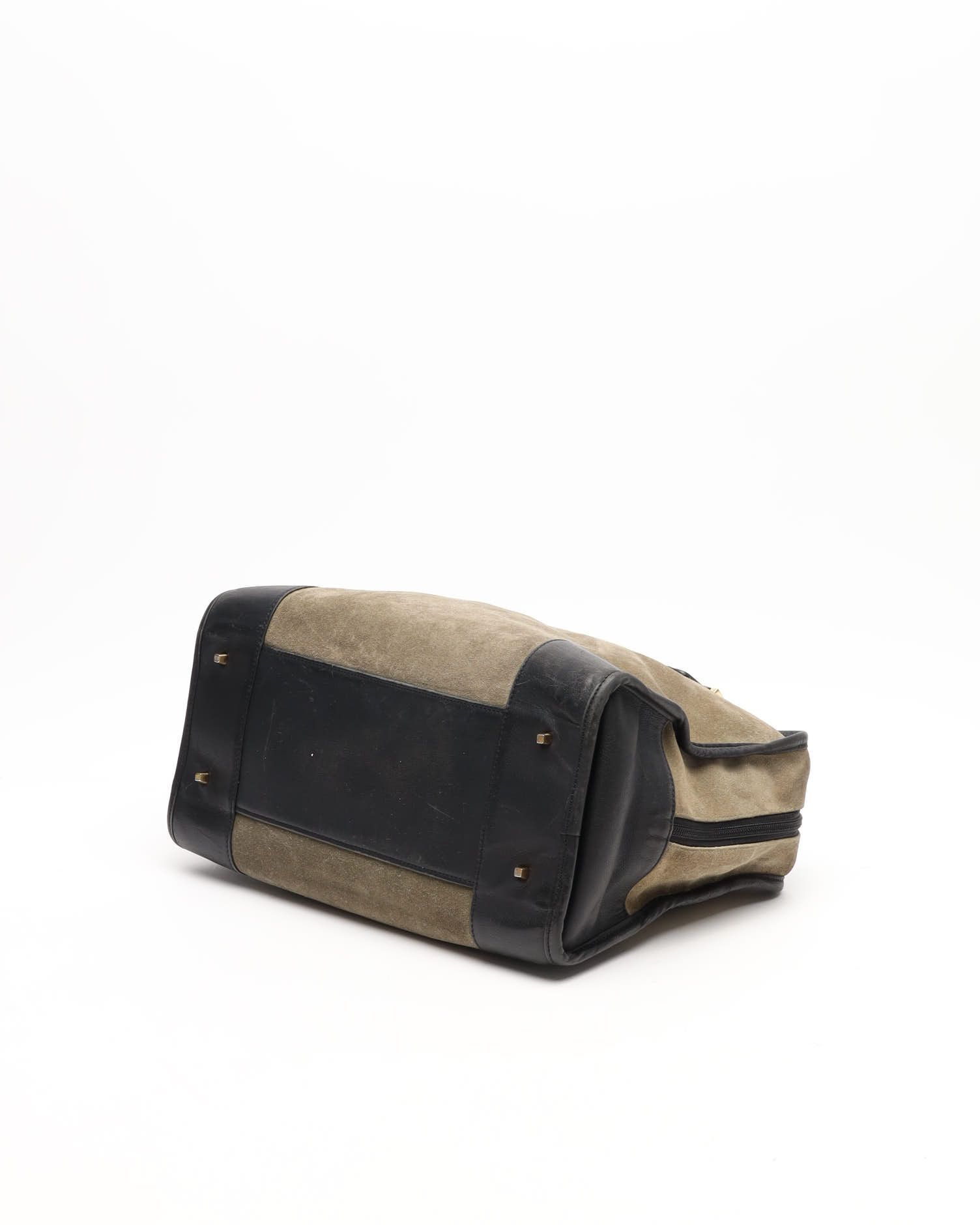 Loewe Suede Amazona Bag In Multi