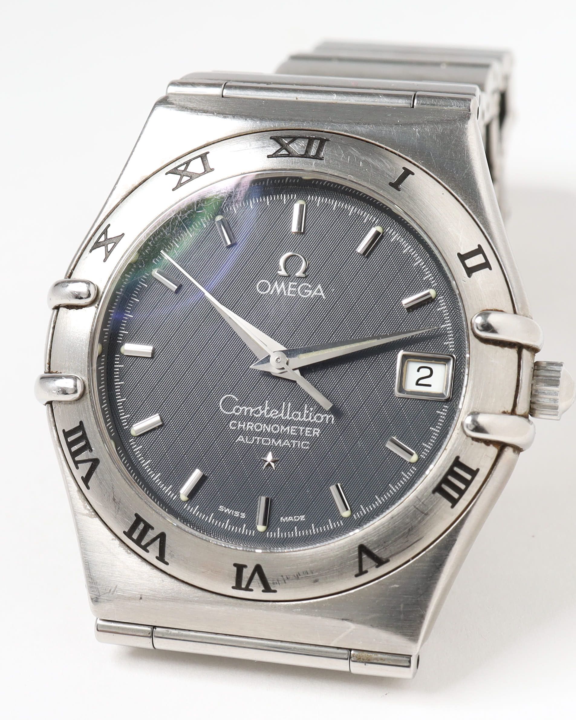 Omega Constellation 35mm Ref 1502.40 Automatic Watch In Metallic