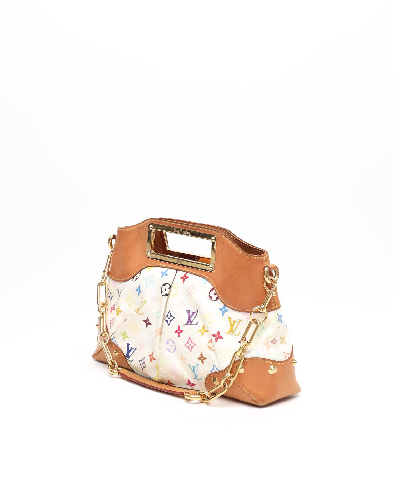 Pre-owned Louis Vuitton Murakami Judy Mm Bag In Multi