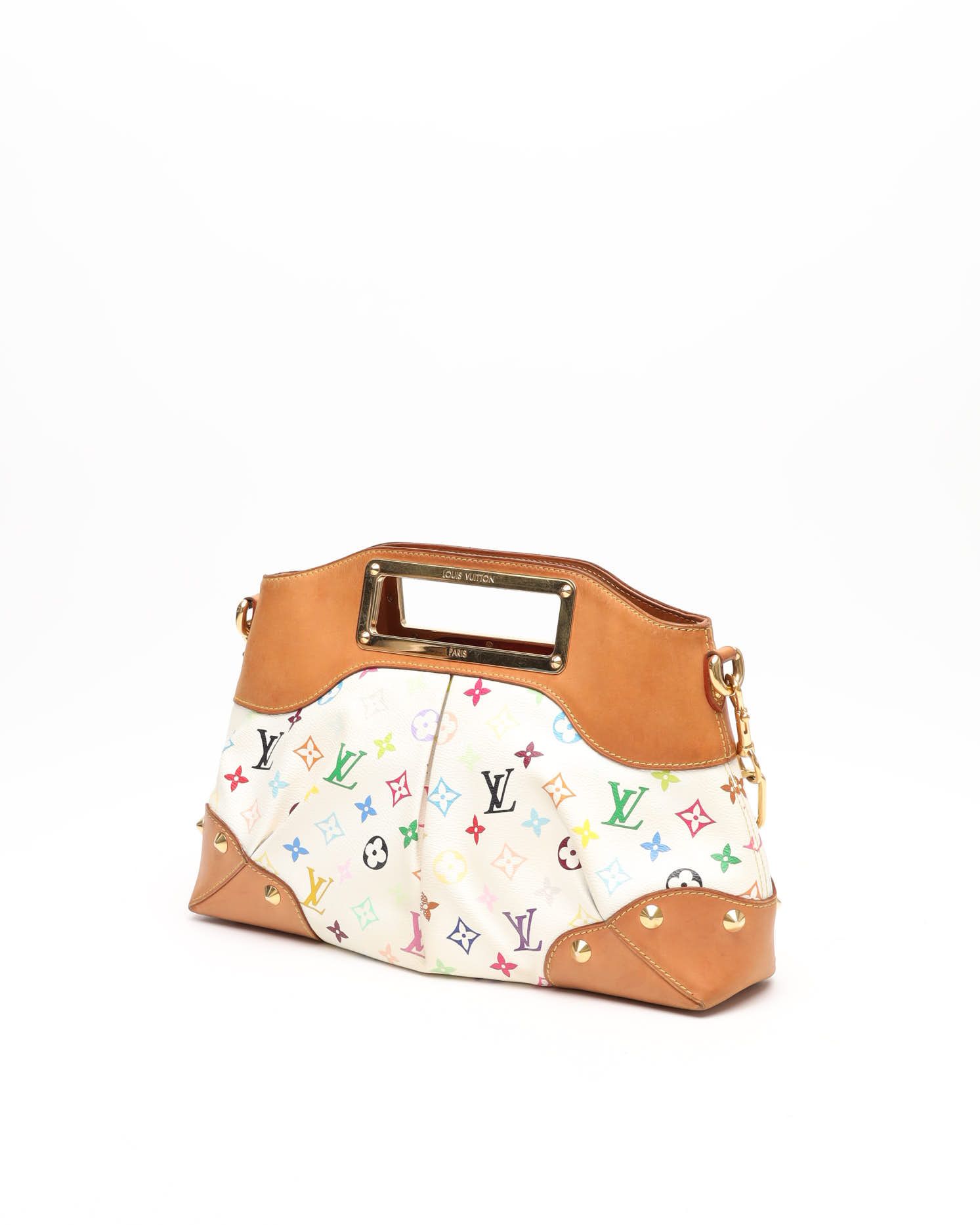 Pre-owned Louis Vuitton Murakami Judy Mm Bag In Multi
