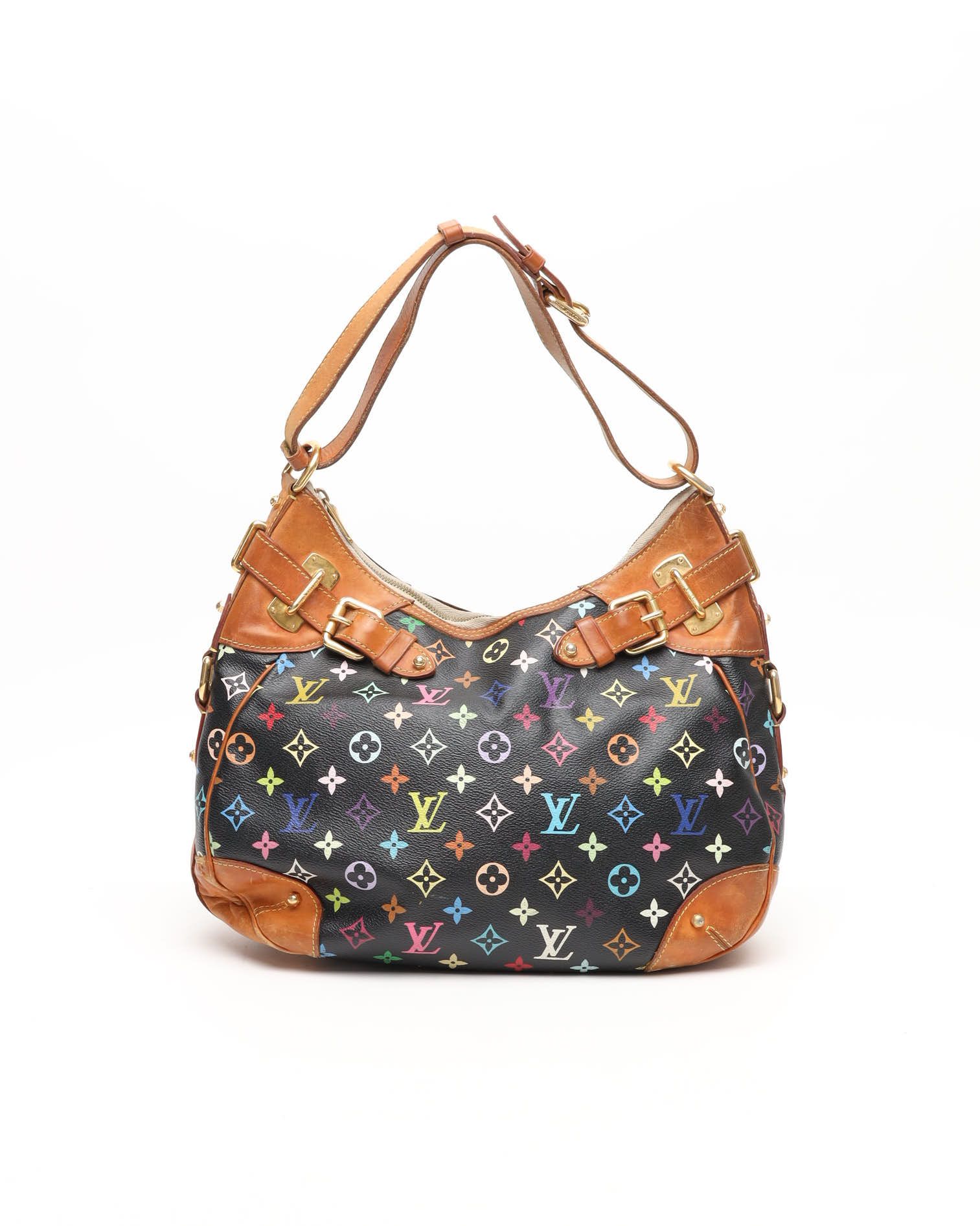 Pre-owned Louis Vuitton Murakami Greta Bag In Multi