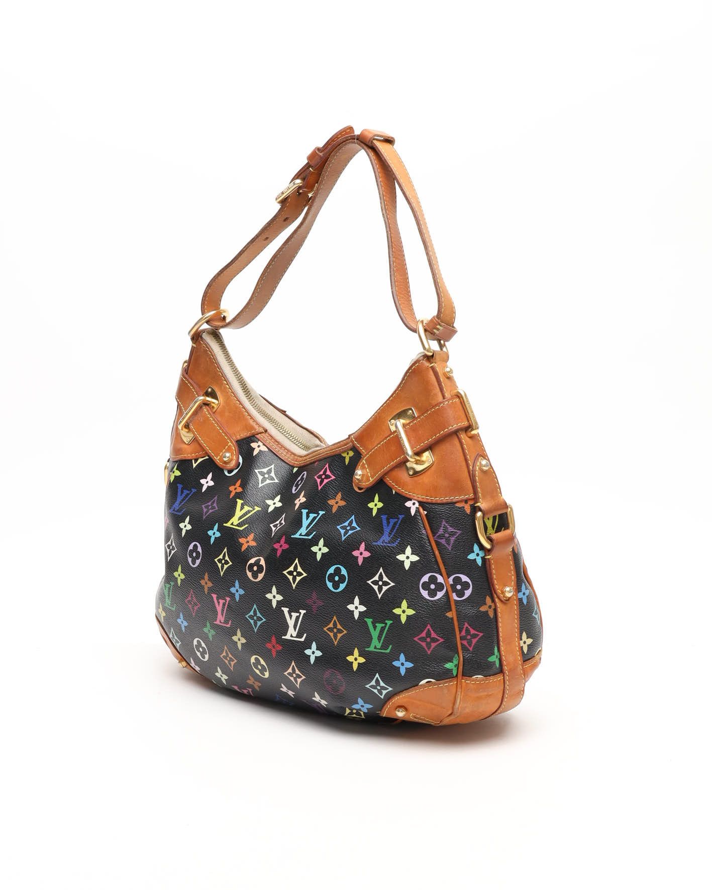 Pre-owned Louis Vuitton Murakami Greta Bag In Multi