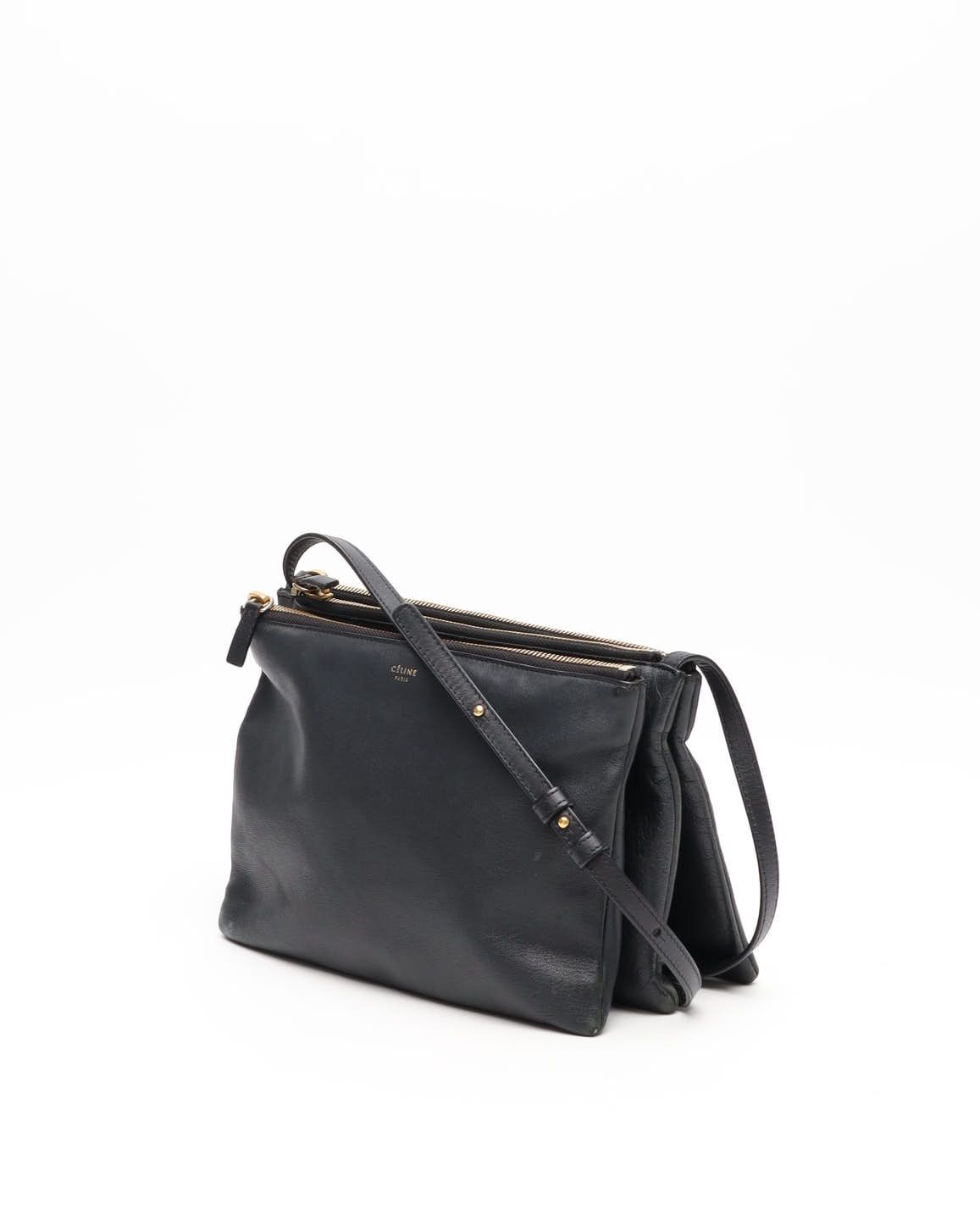 Celine Céline Trio Bag In Orange