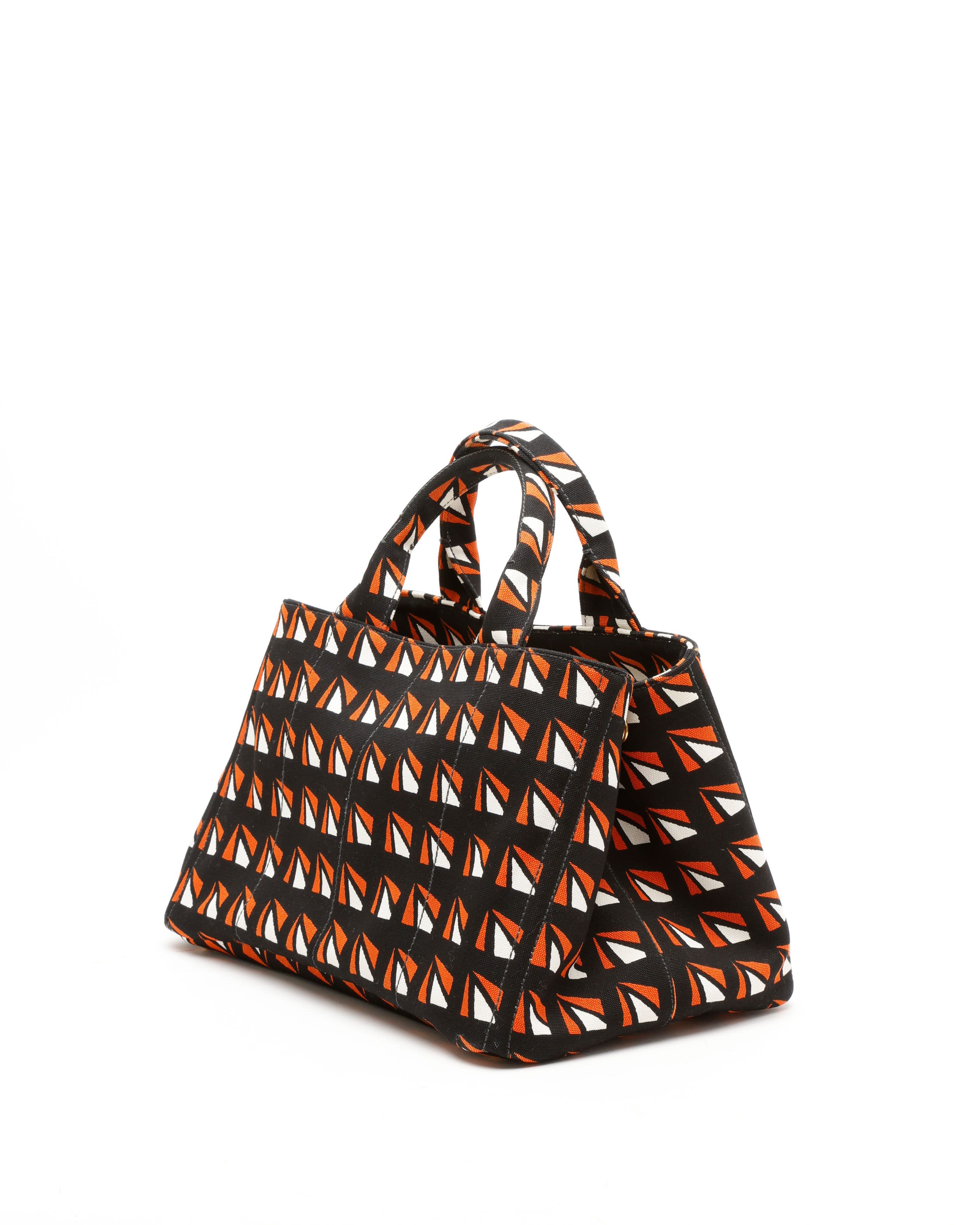 Prada Canapa Handbag In Multi