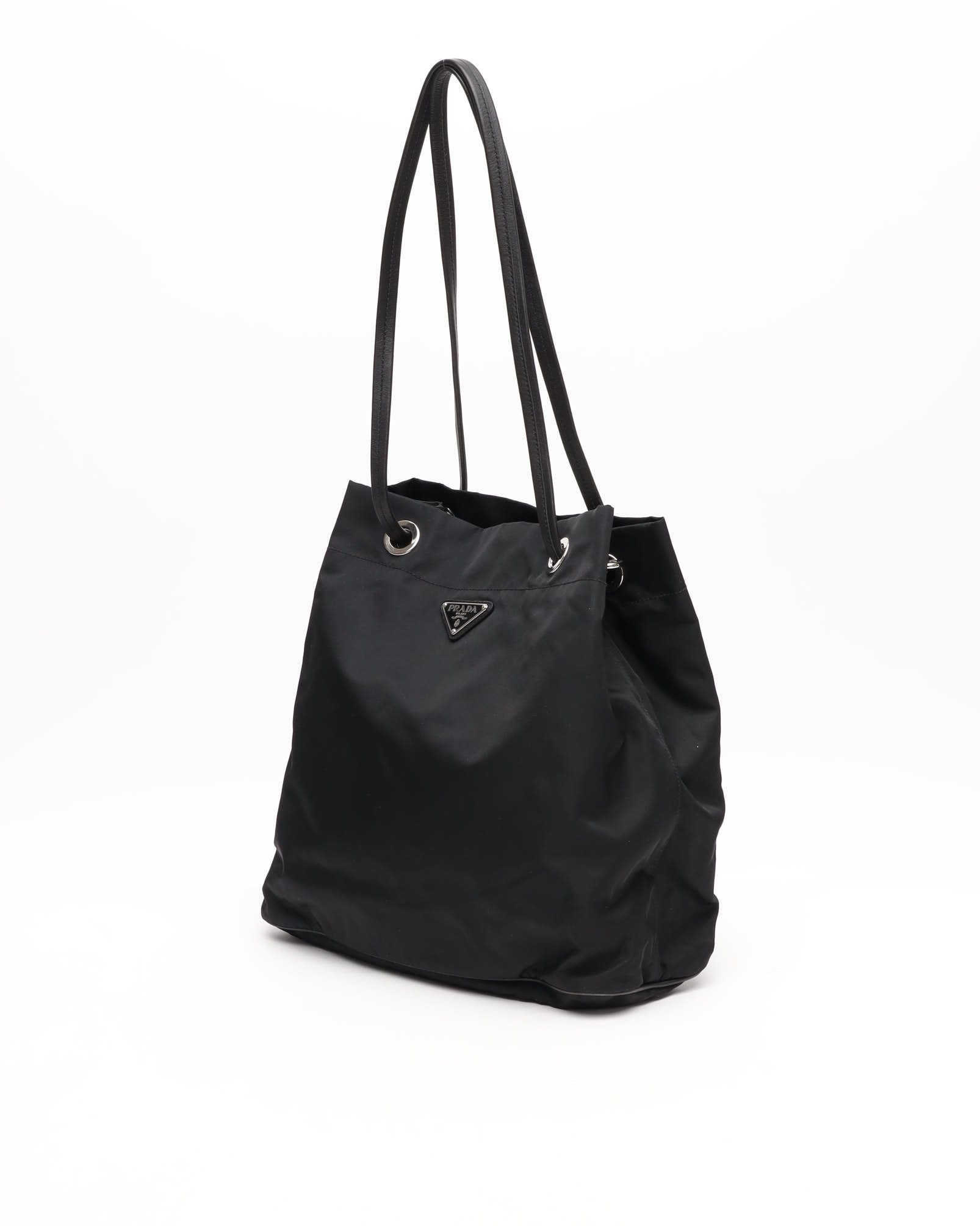 Prada Tote Bag In Black