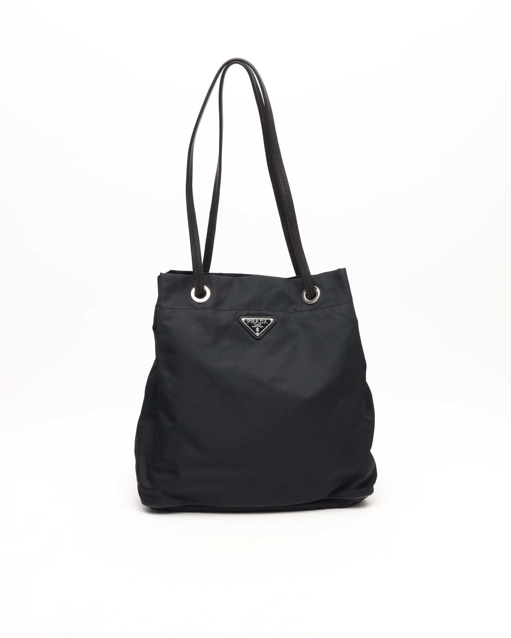 Prada Tote Bag In Black