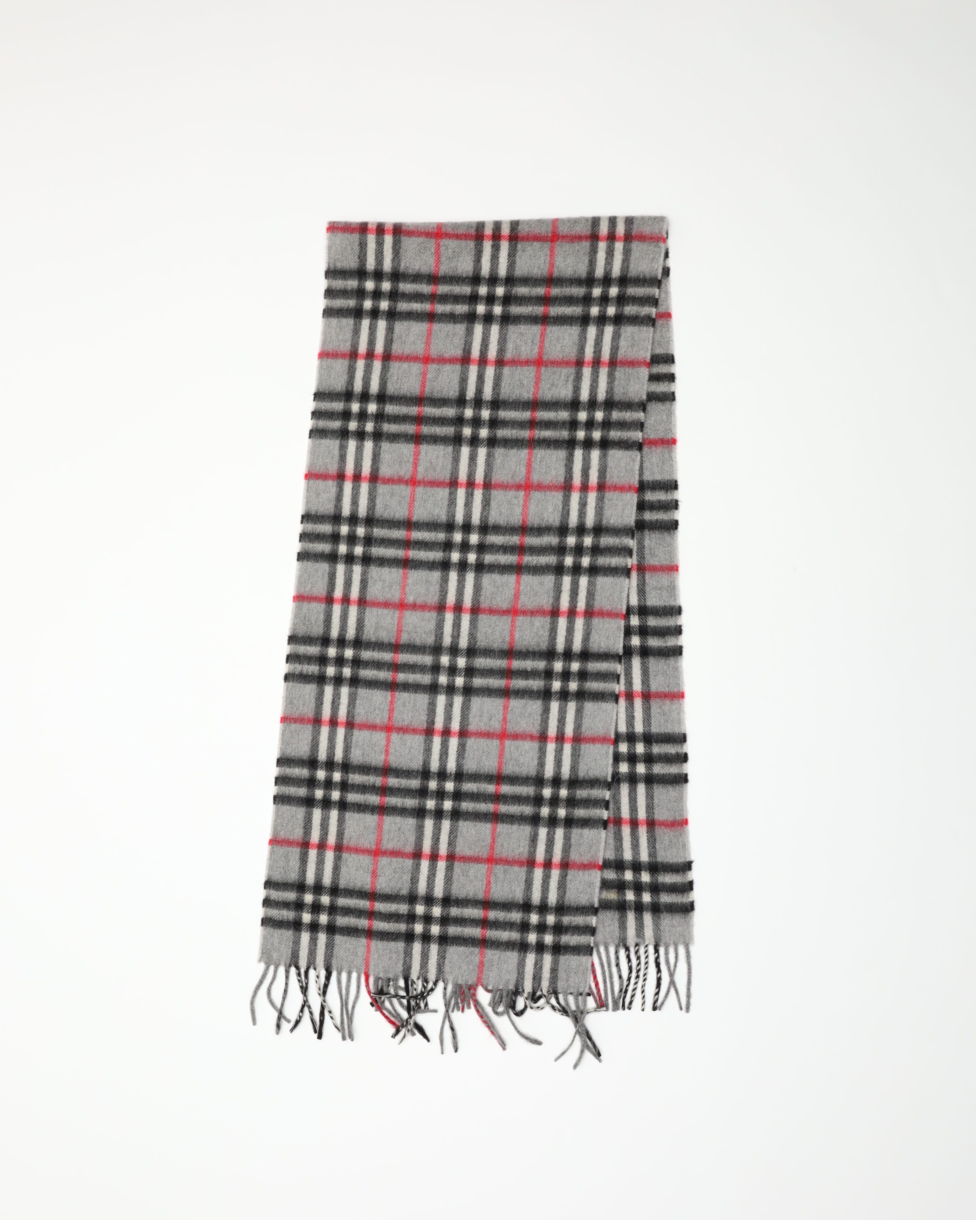 Burberry Nova Check Cashmere Scarf In Multi