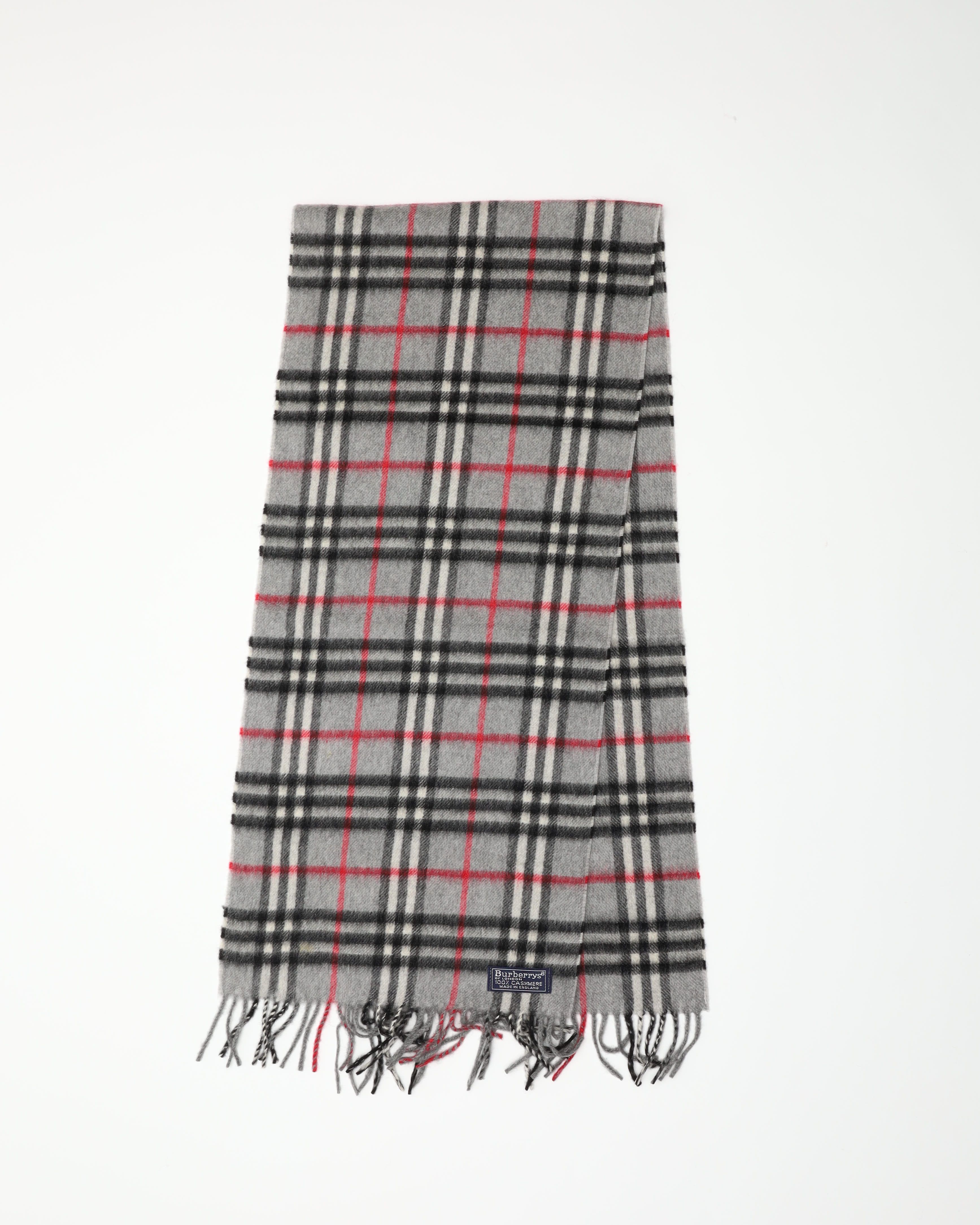 Burberry Nova Check Cashmere Scarf In Multi