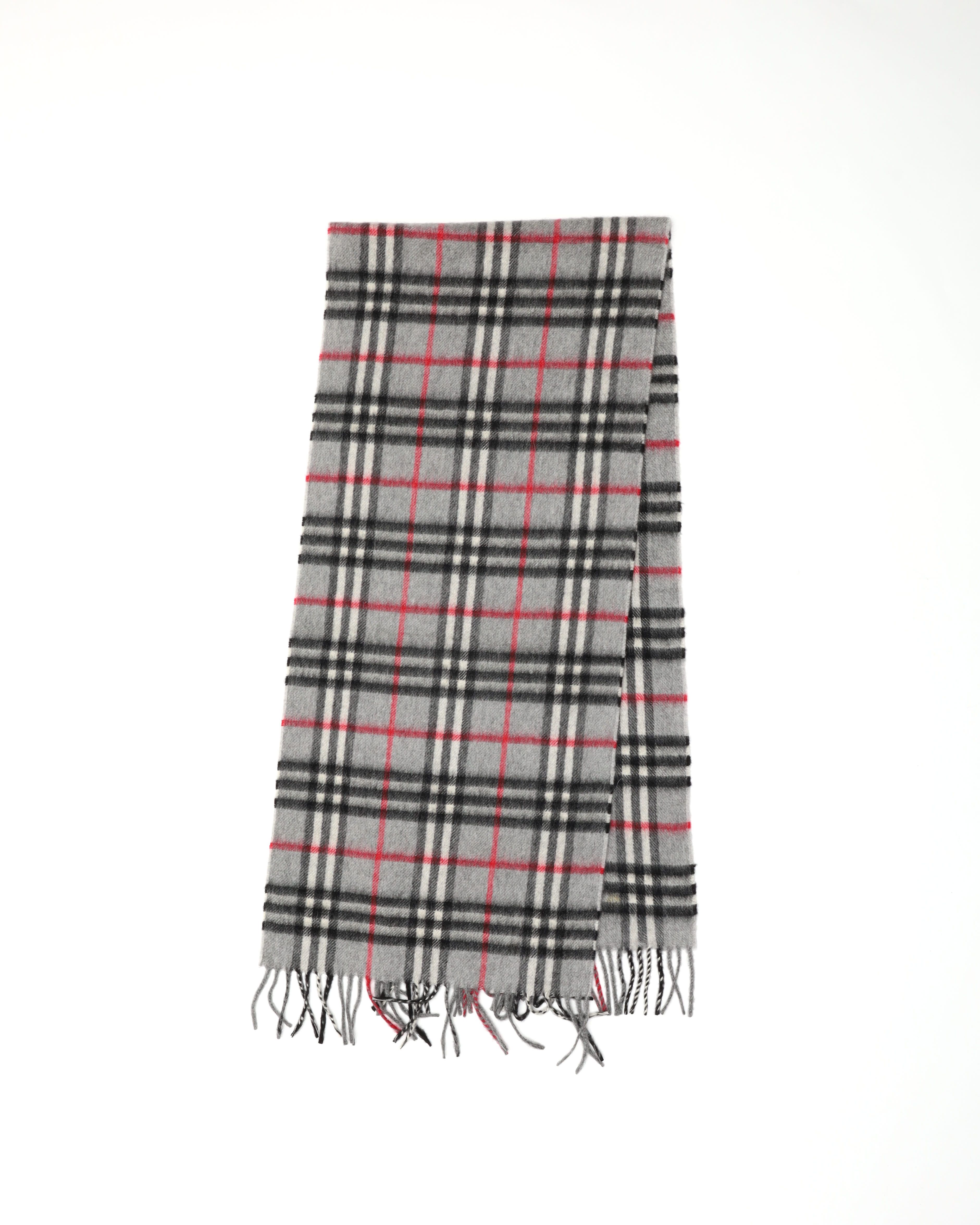 Burberry Nova Check Cashmere Scarf In Multi