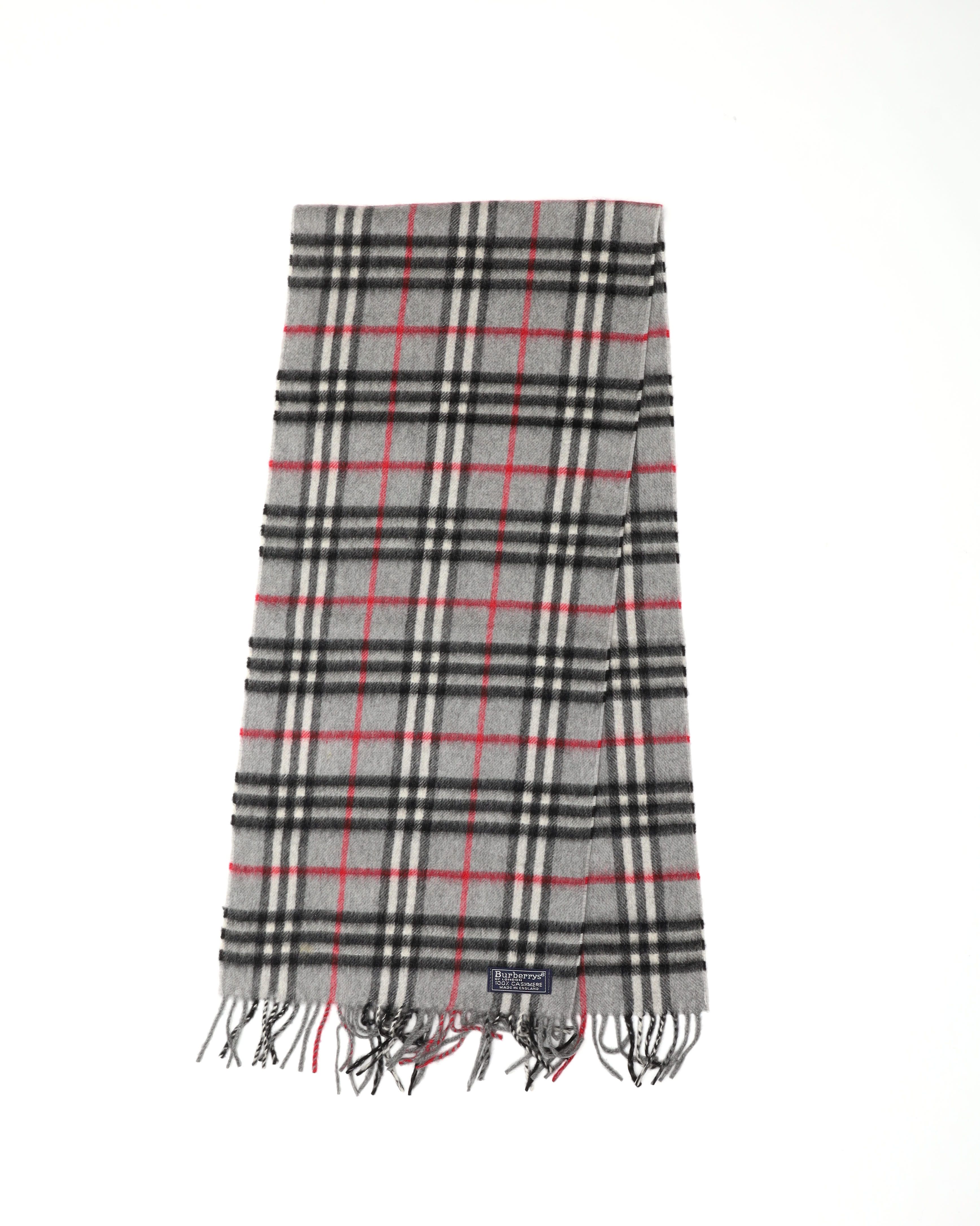 Burberry Nova Check Cashmere Scarf In Multi