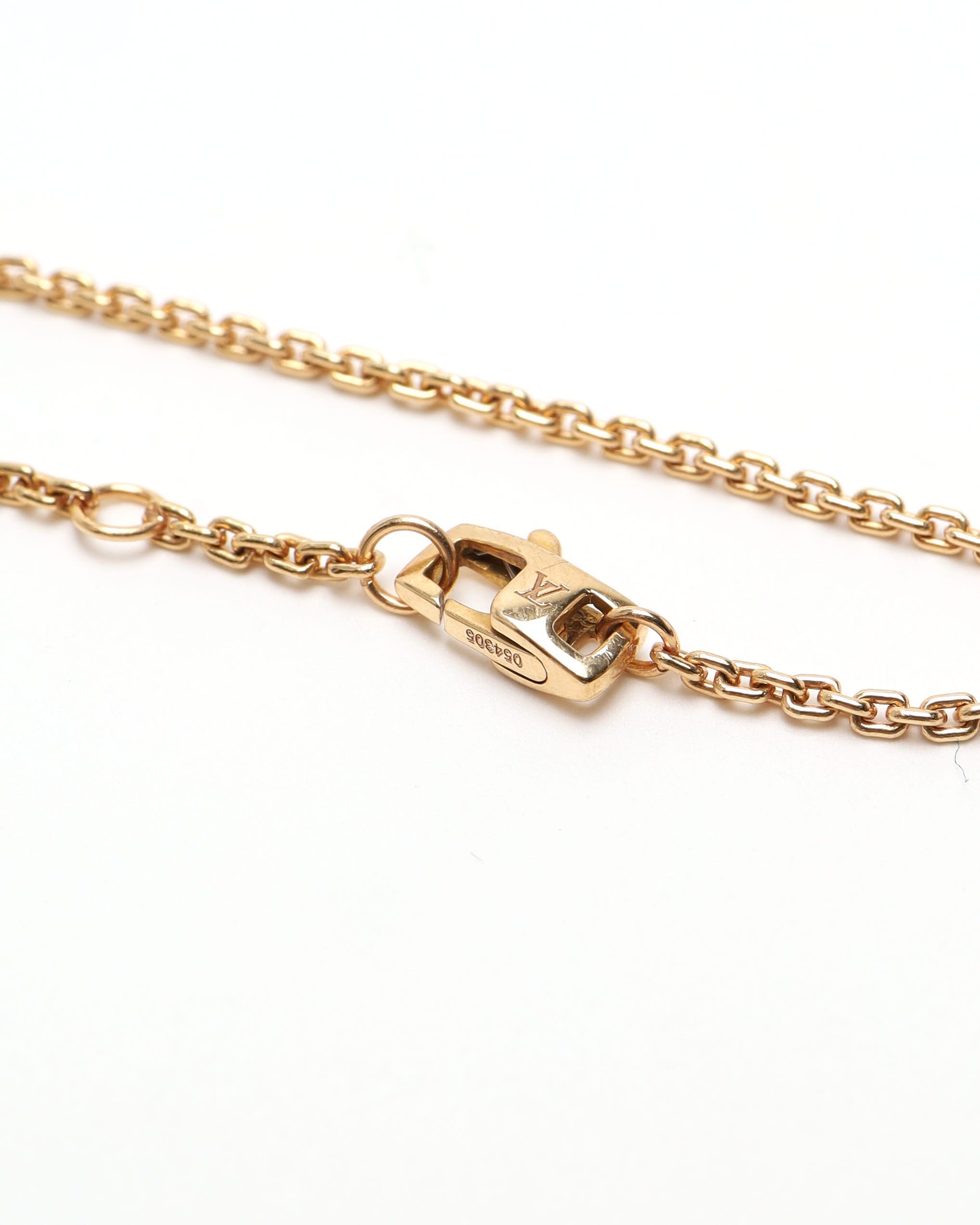 Pre-owned Louis Vuitton Blossom Bracelet, 18kt Pink Gold And Diamond
