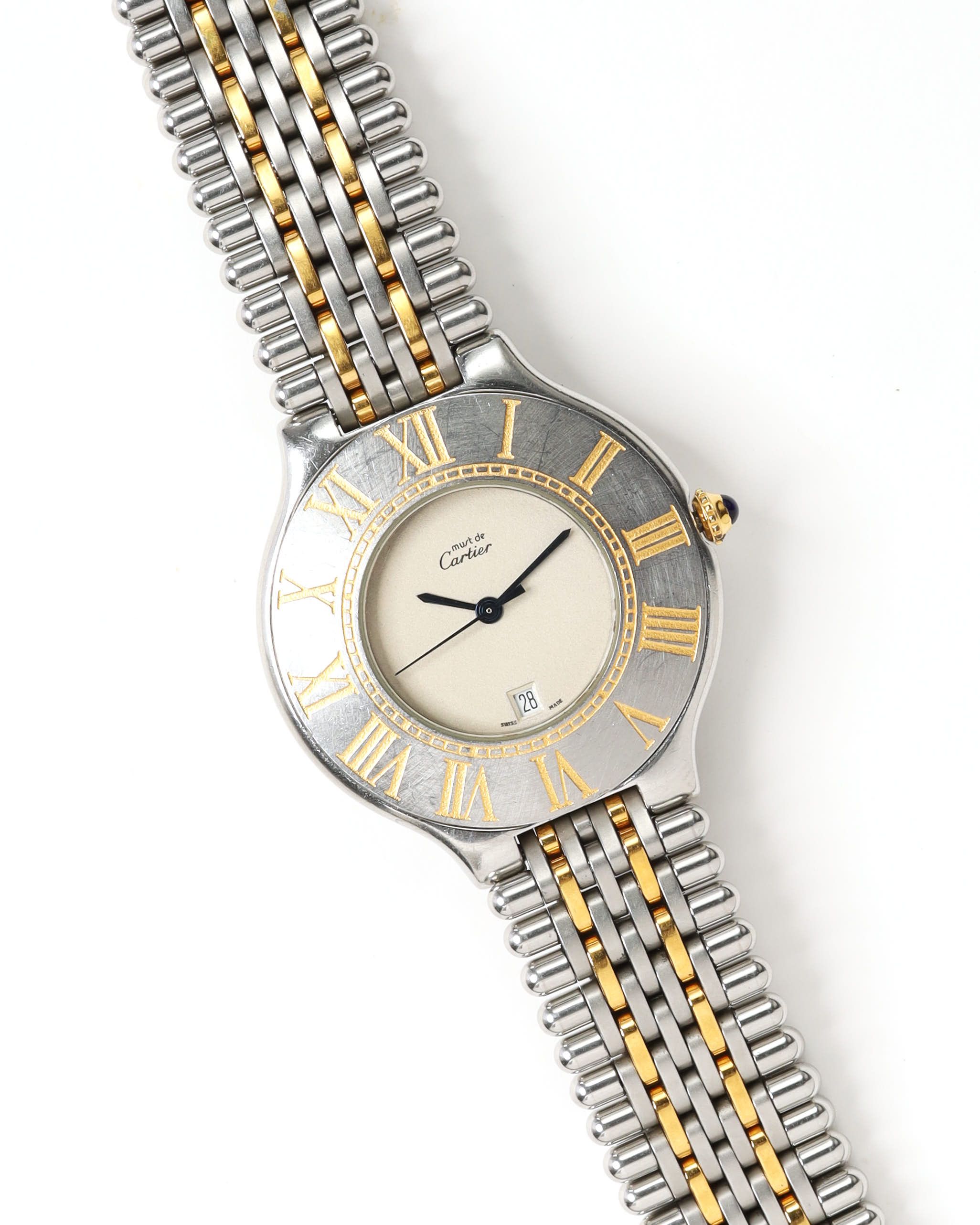 Cartier 21 Must De  35mm Watch In Sand