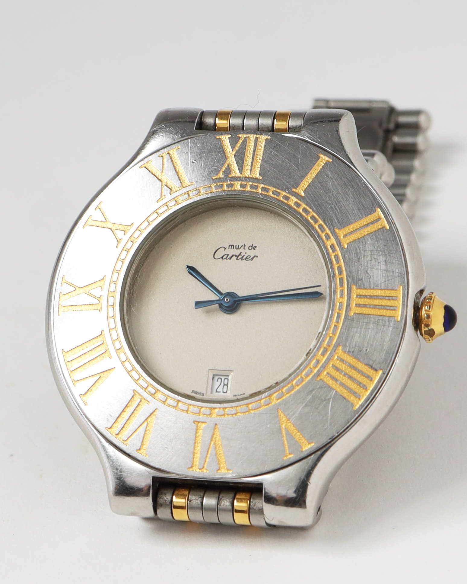 Cartier 21 Must De 35mm Watch In Gold