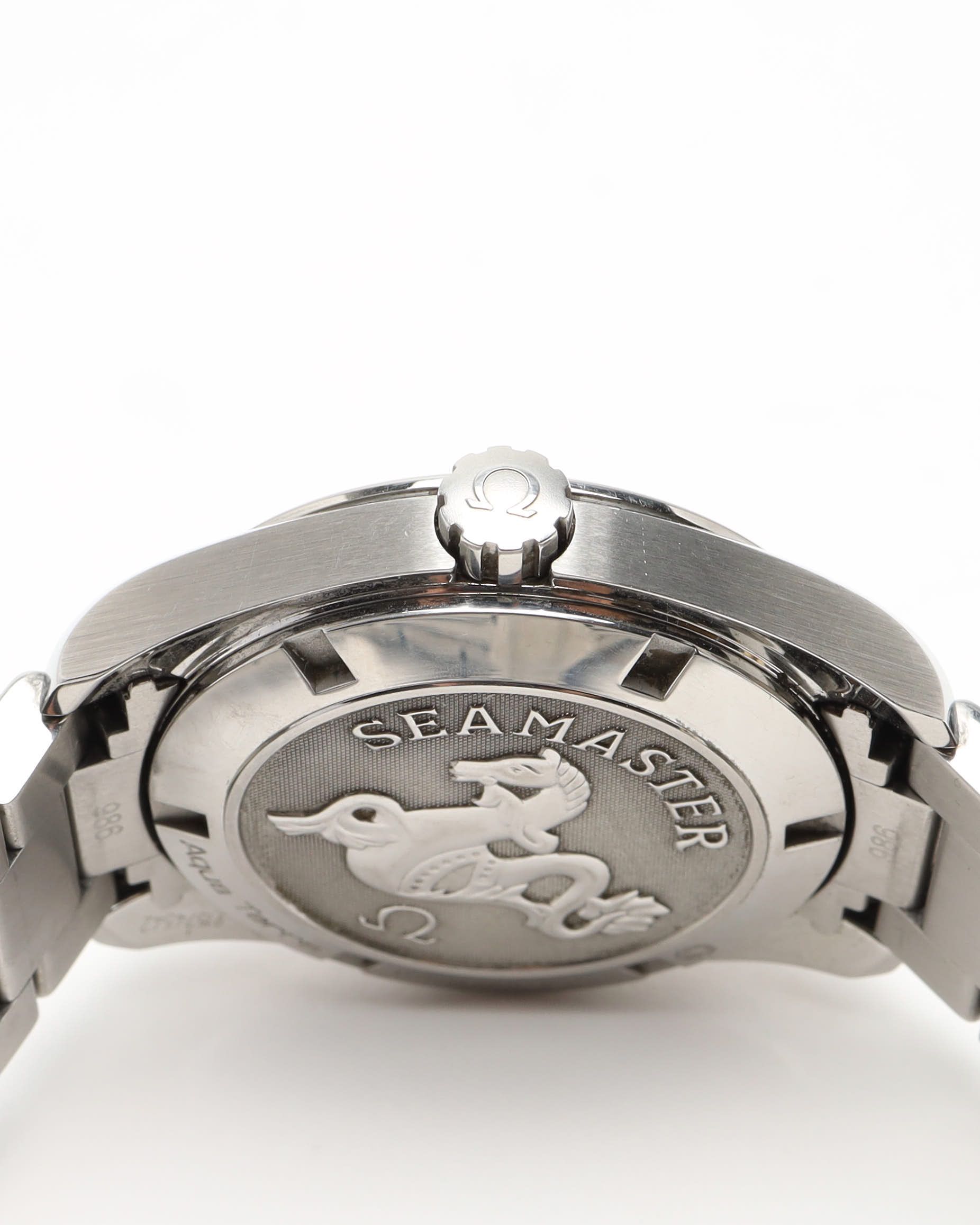 Omega Seamaster 150m 39mm Aqua Terra Watch In Metallic