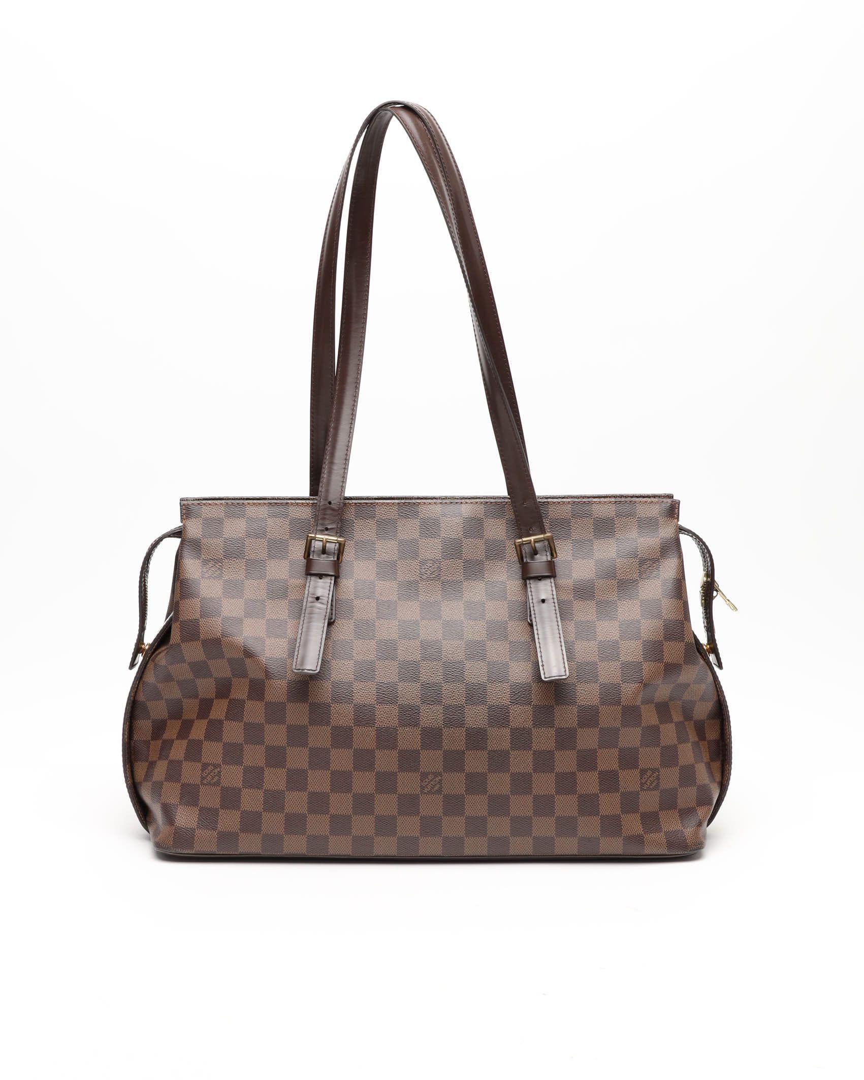 Louis Vuitton Damier Ebene Chelsea Tote Bag