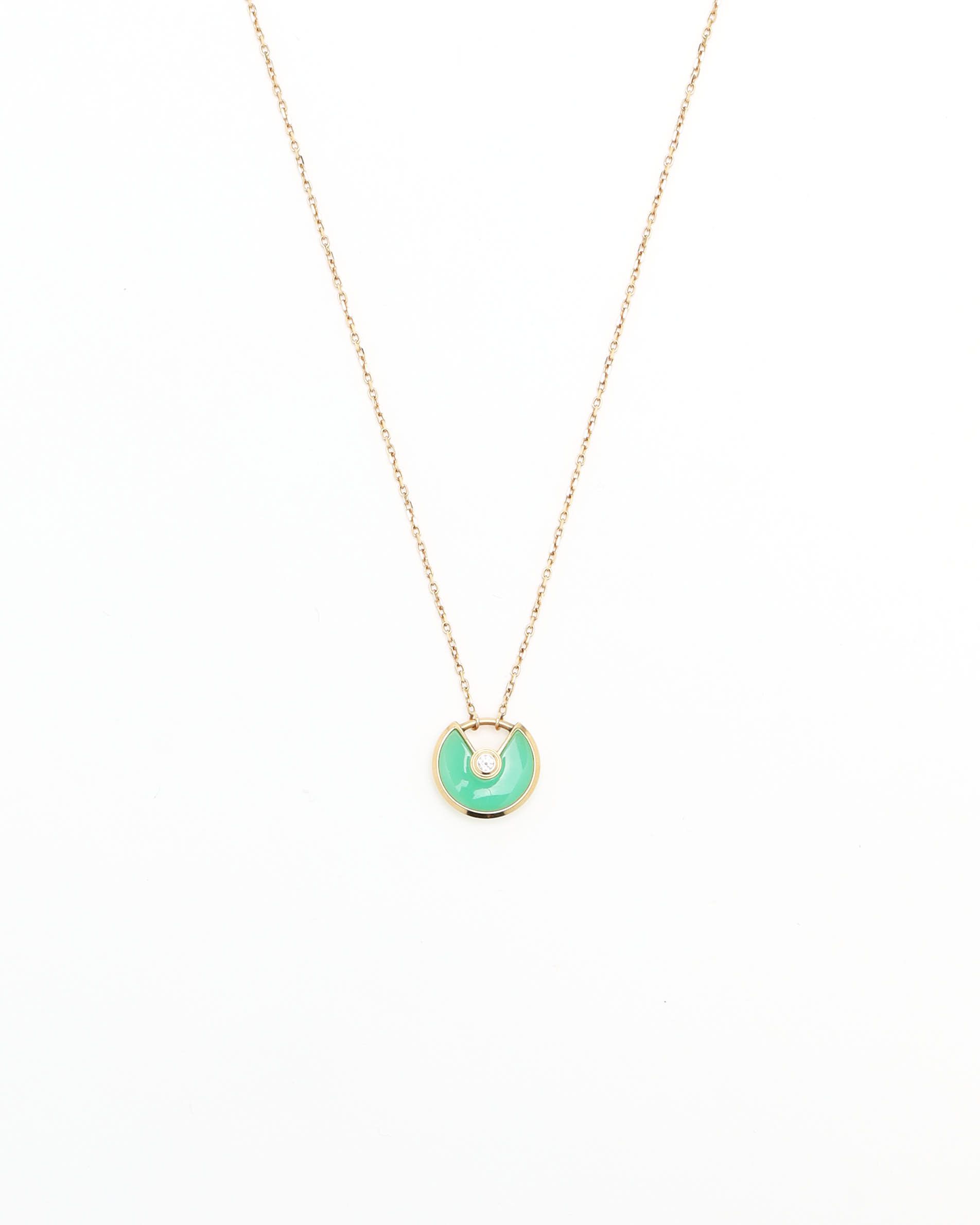 Cartier Amulette de Cartier Chrysoprase Necklace
