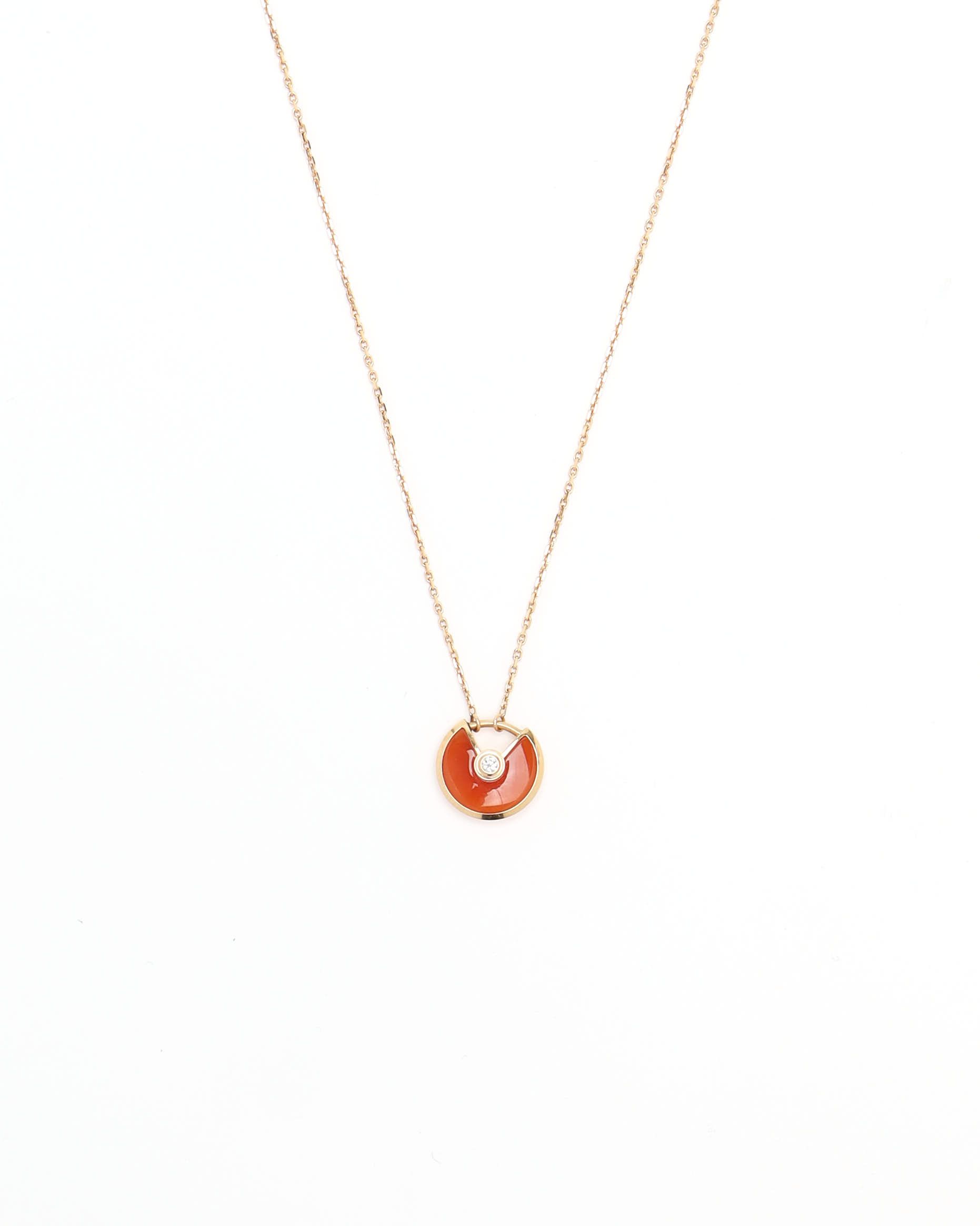 Cartier Amulette de Cartier Carnelian Necklace
