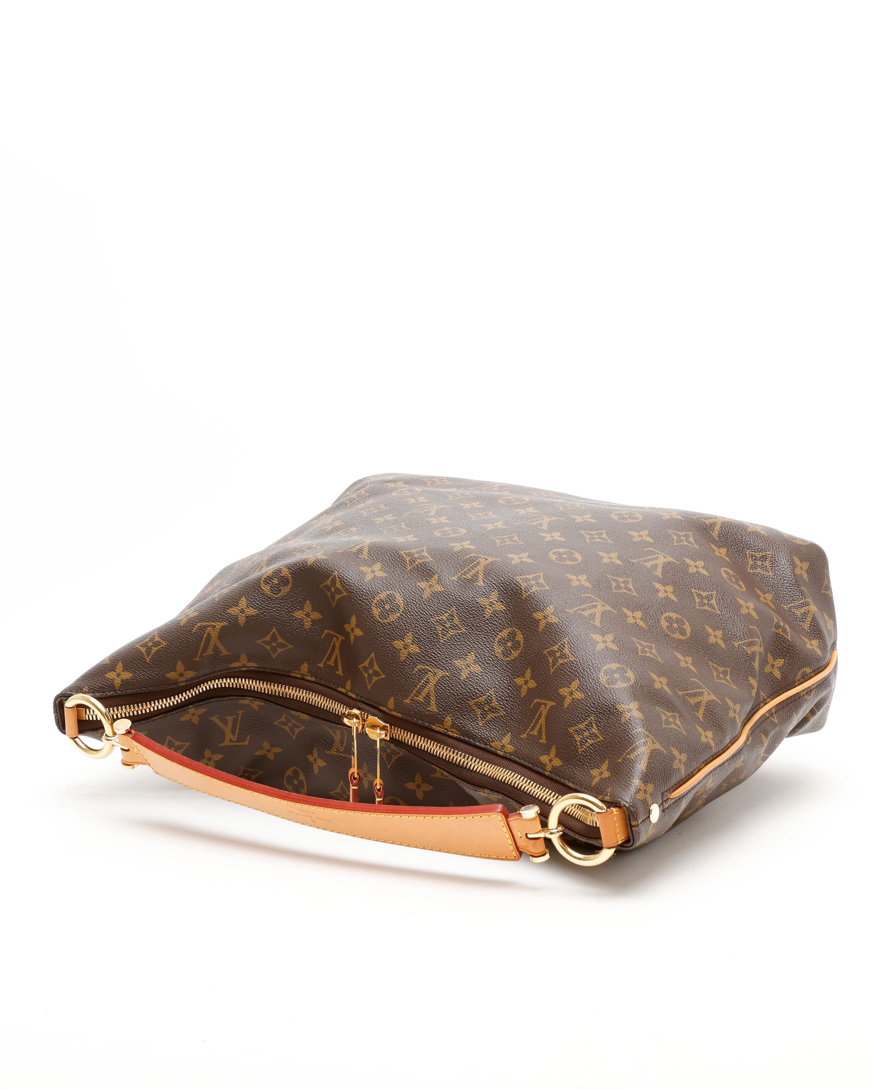Pre-owned Louis Vuitton Monogram Sully Pm Bag In Brown