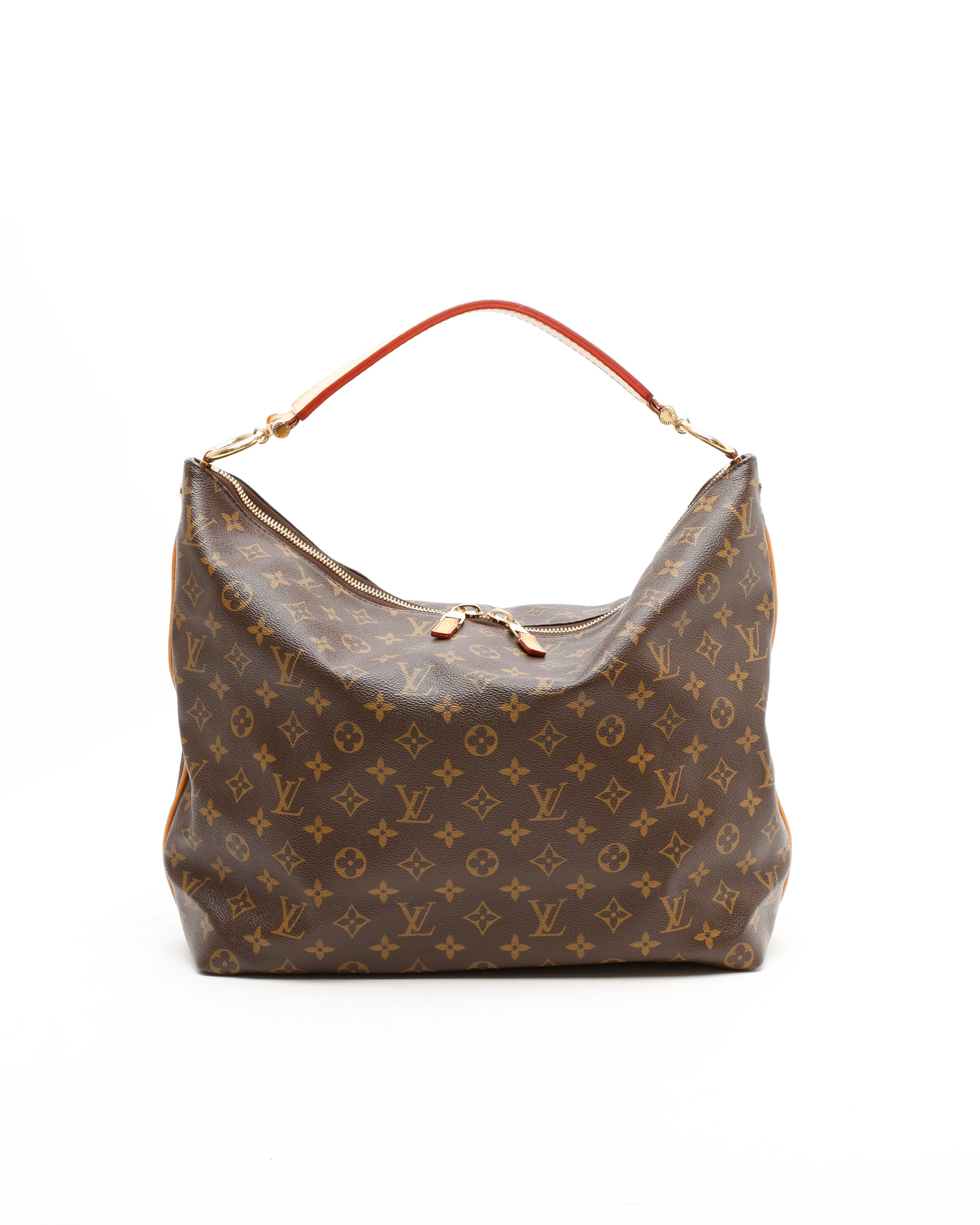Pre-owned Louis Vuitton Monogram Sully Pm Bag In Brown