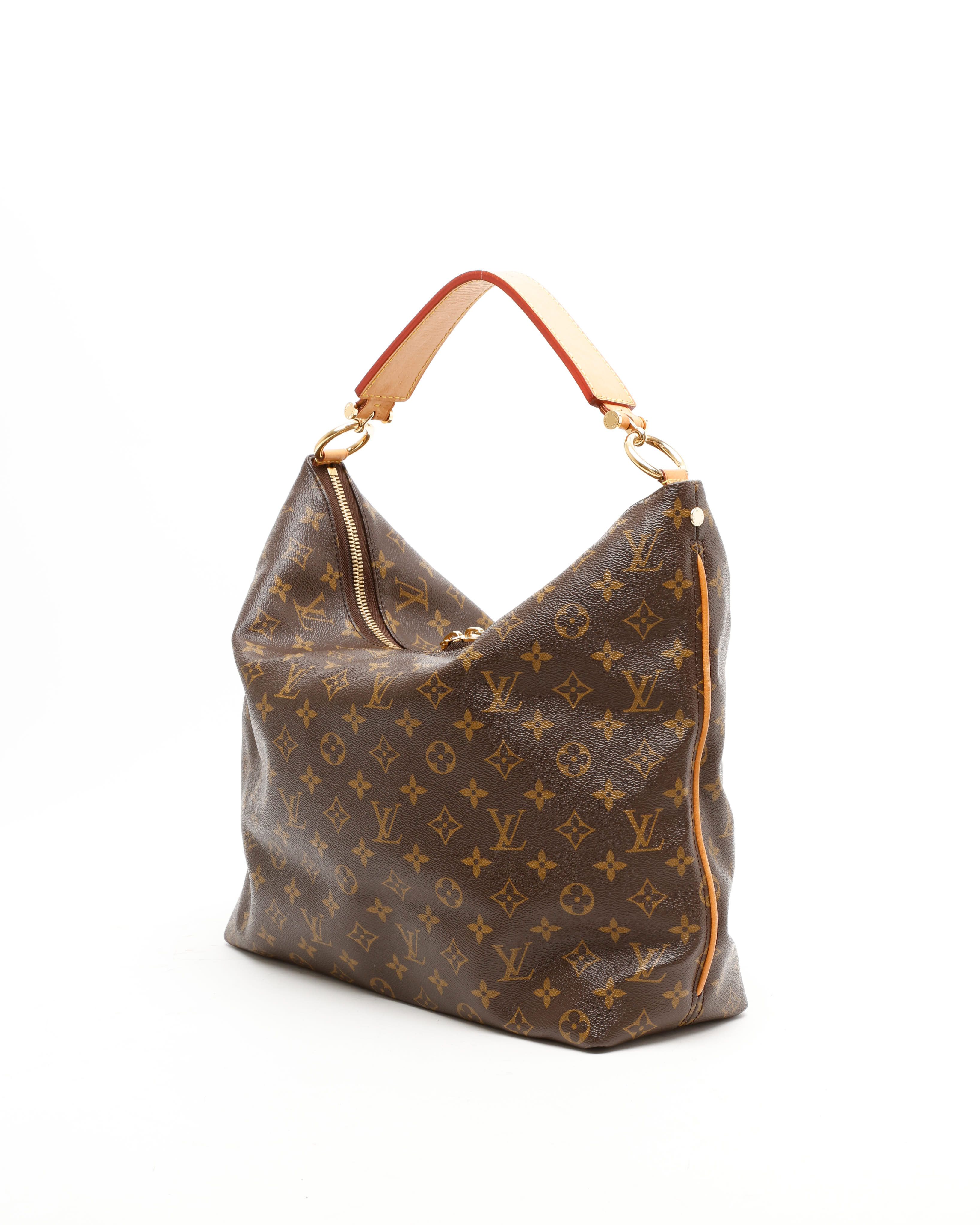Pre-owned Louis Vuitton Monogram Sully Pm Bag In Brown