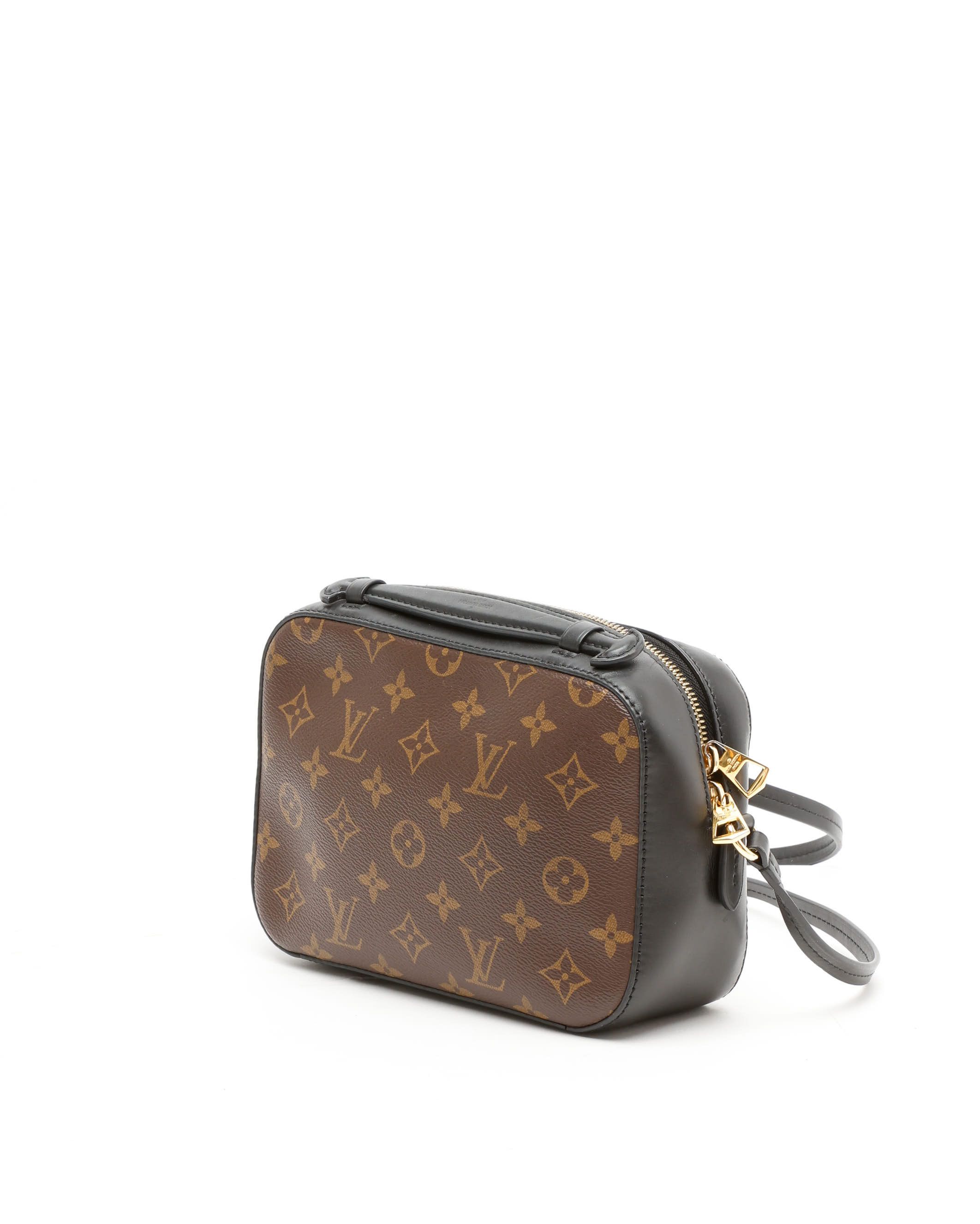Pre-owned Louis Vuitton Monogram Saintonge Bag In Brown