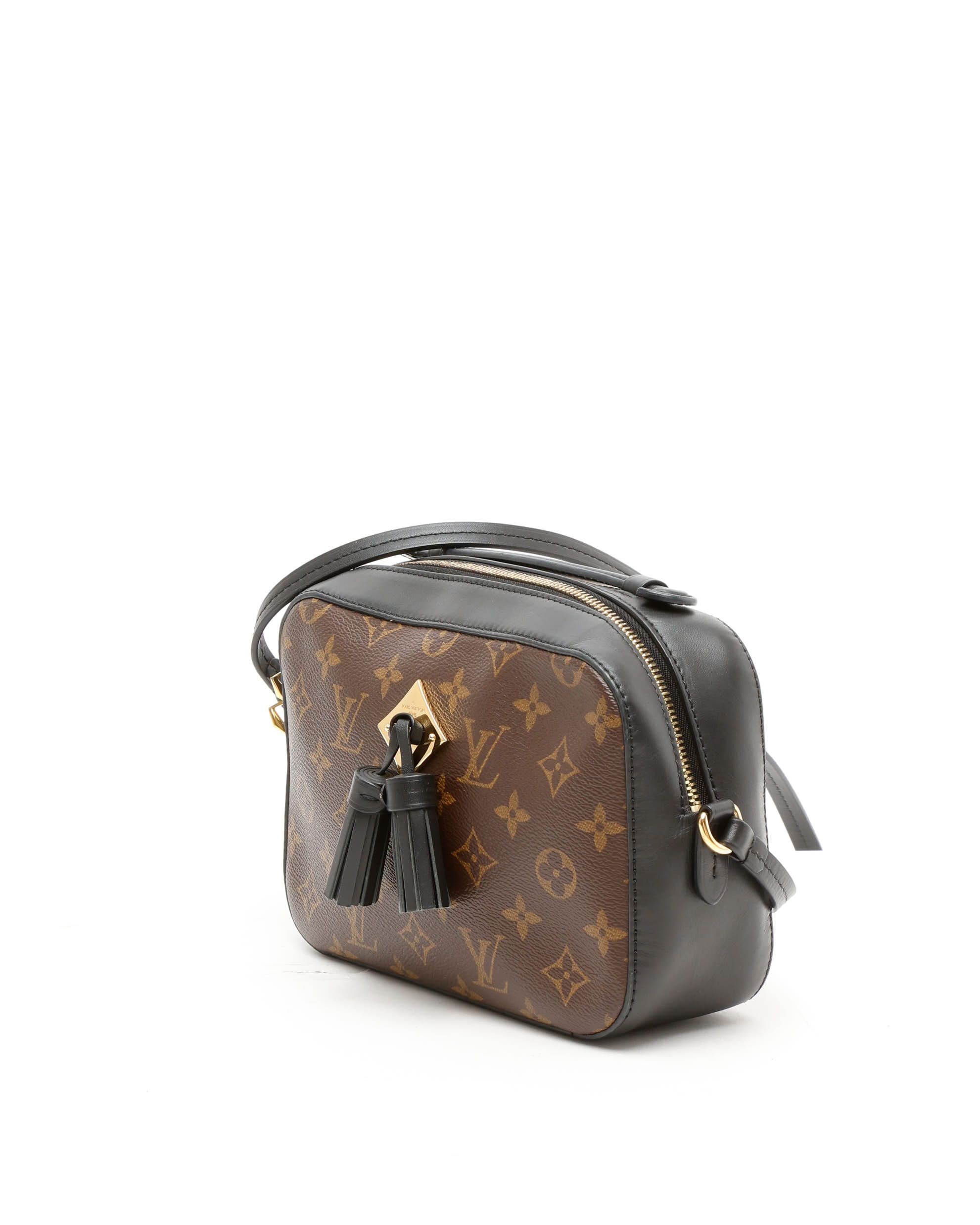 Pre-owned Louis Vuitton Monogram Saintonge Bag In Brown