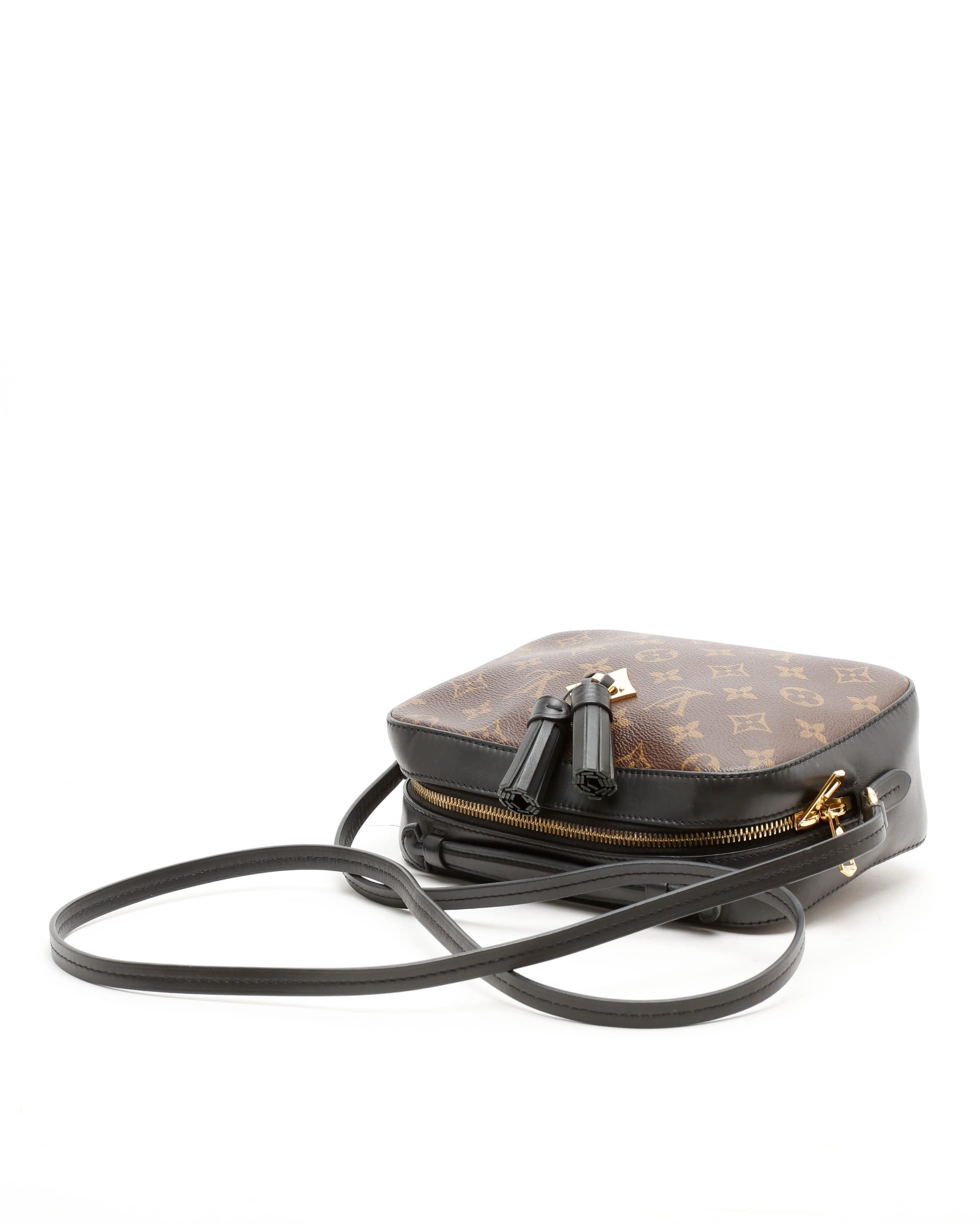 Pre-owned Louis Vuitton Monogram Saintonge Bag In Brown