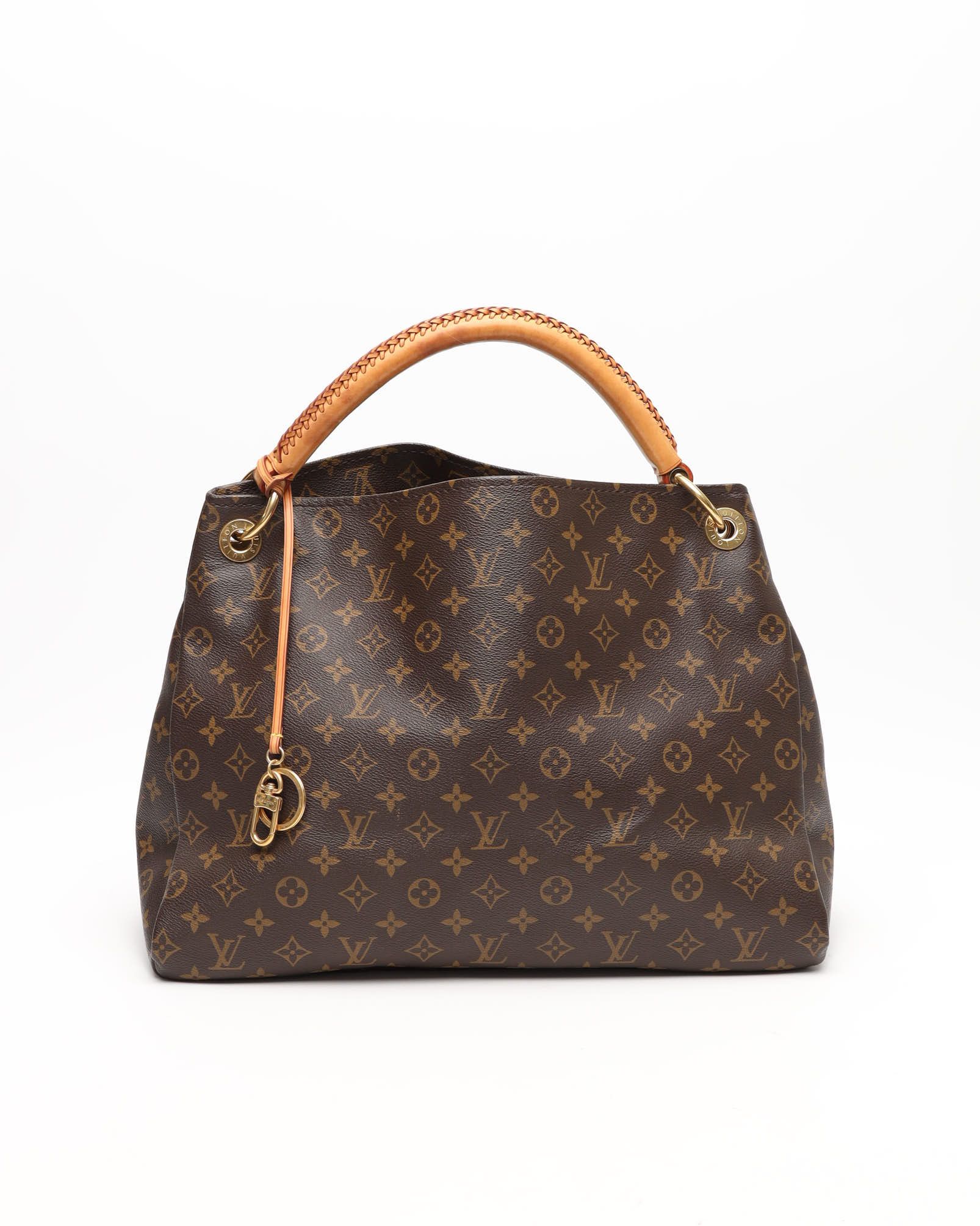 Pre-owned Louis Vuitton Monogram Artsy Mm Bag In Brown