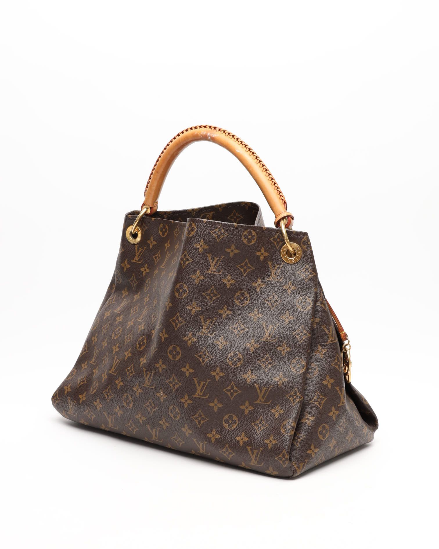 Pre-owned Louis Vuitton Monogram Artsy Mm Bag In Brown