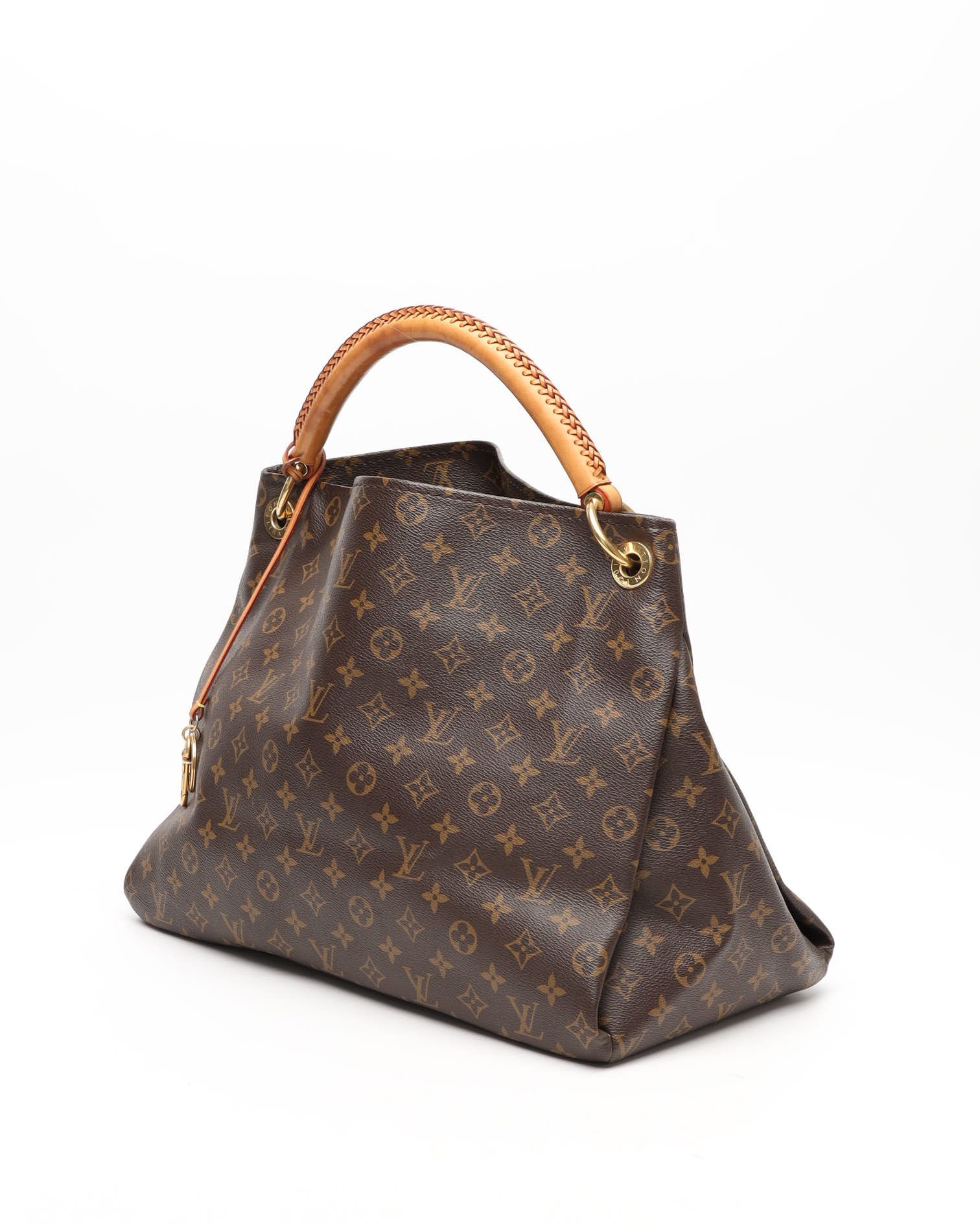 Pre-owned Louis Vuitton Monogram Artsy Mm Bag In Brown