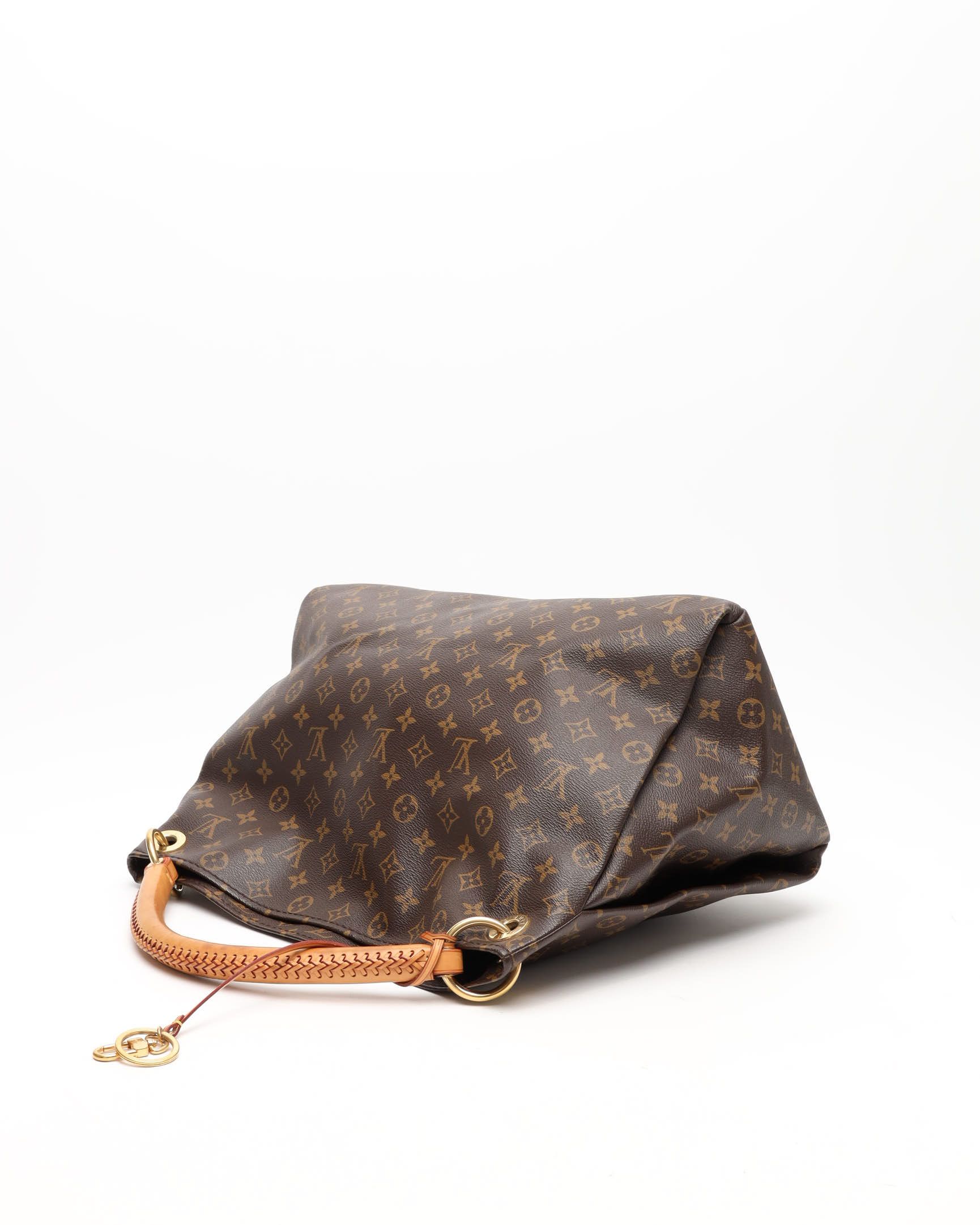 Pre-owned Louis Vuitton Monogram Artsy Mm Bag In Brown