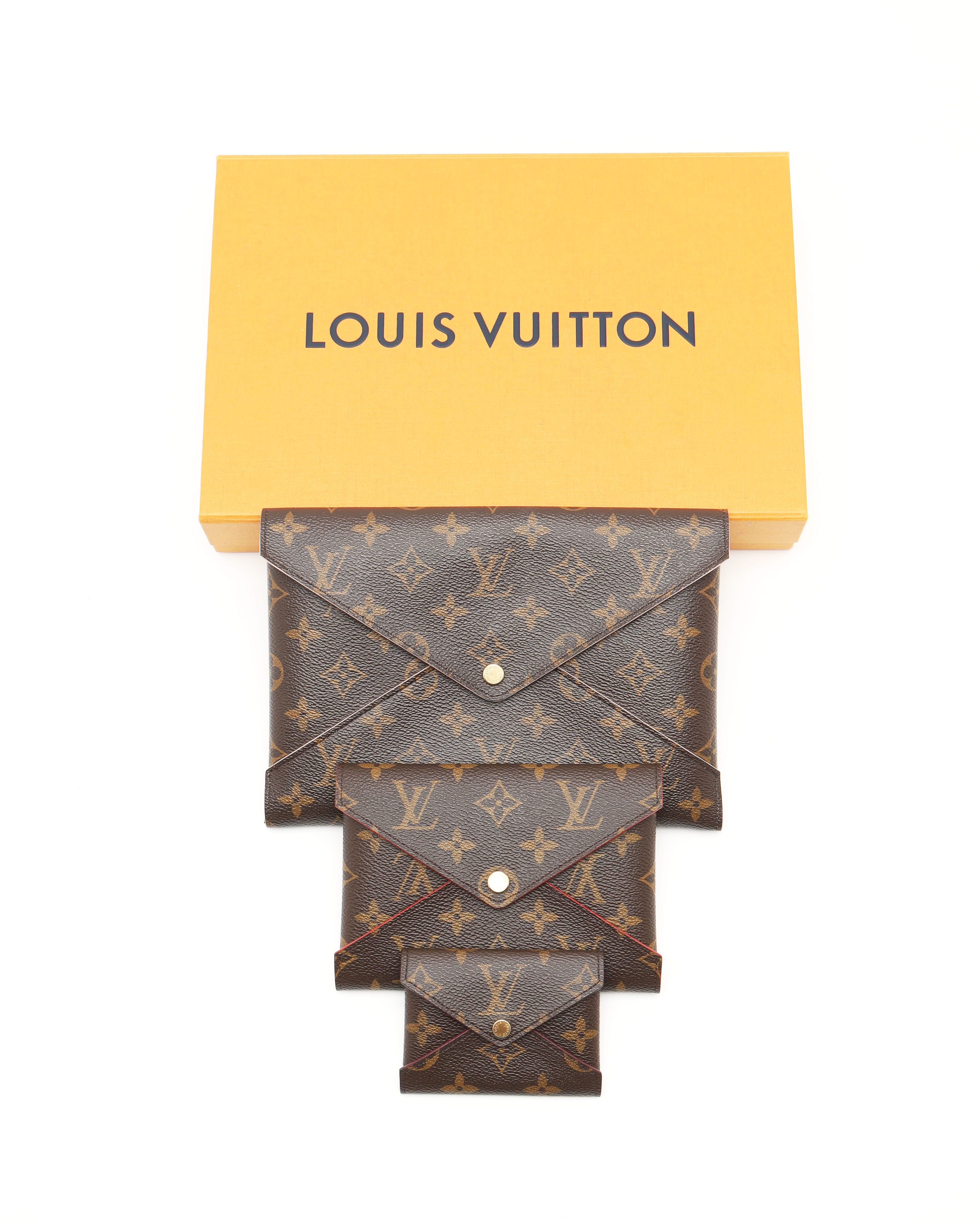 Pre-owned Louis Vuitton Kirigami Pochette In Brown