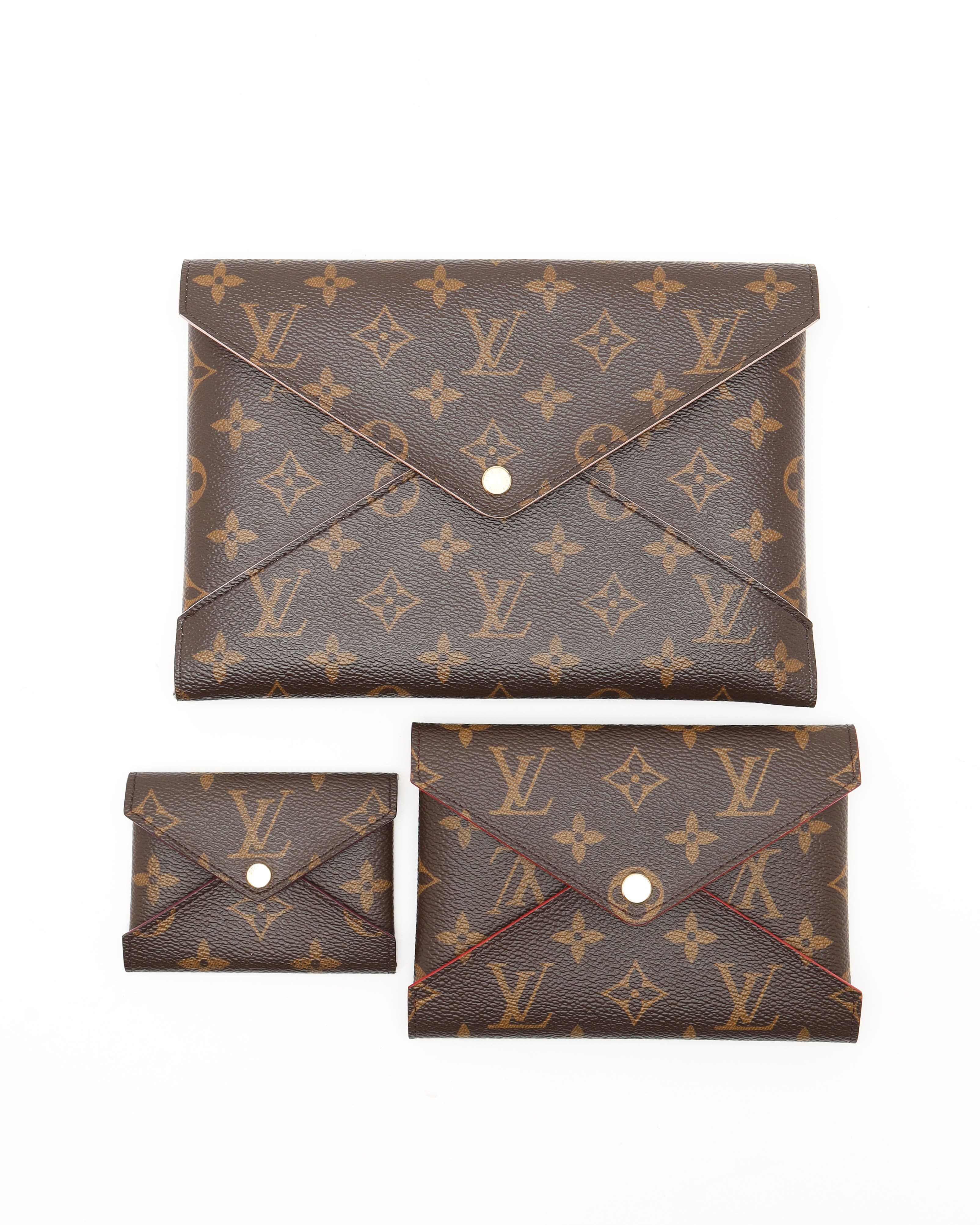 Pre-owned Louis Vuitton Kirigami Pochette In Brown