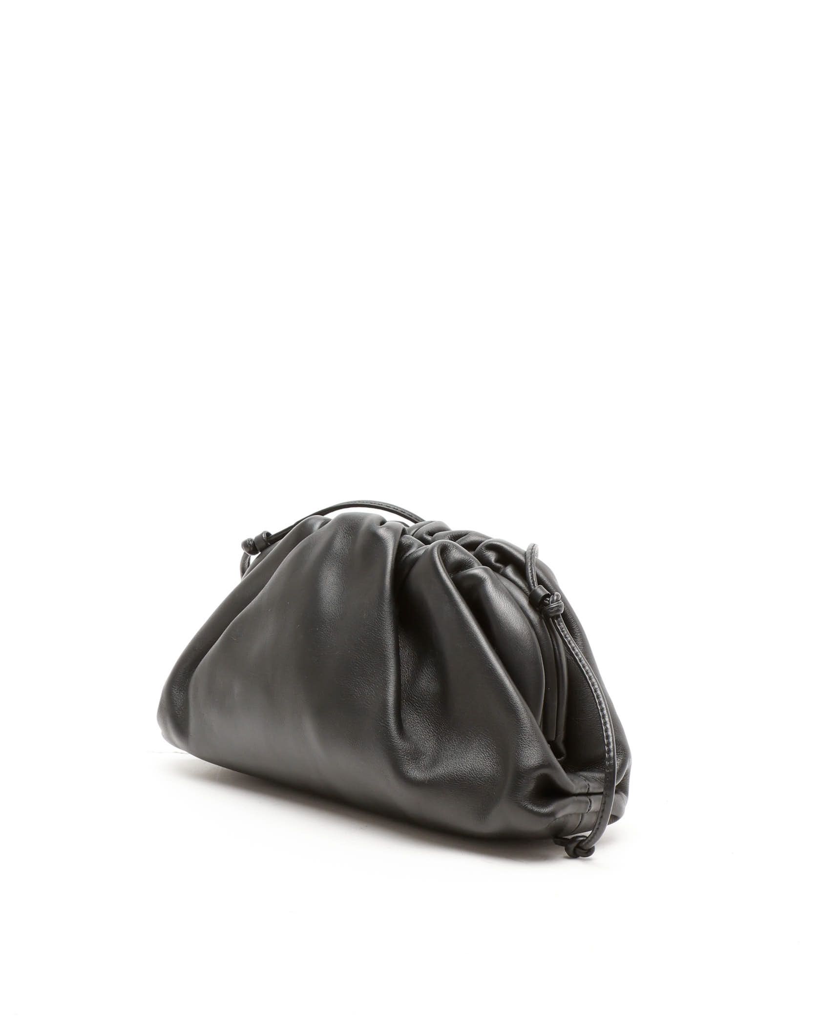 Bottega Veneta Mini The Pouch Bag In Black