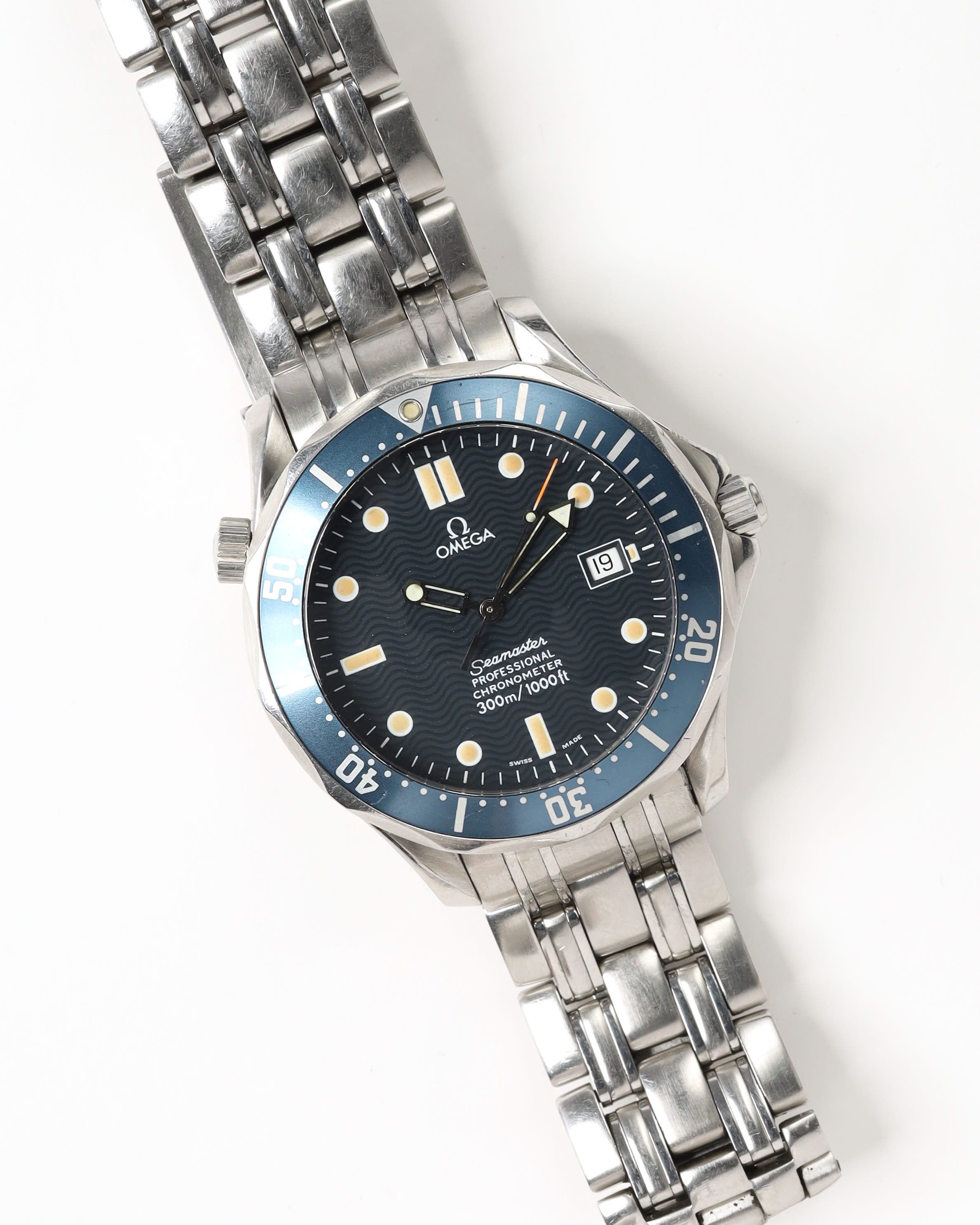 Omega Seamaster 300m 41mm Ref 2531.80 1999 Watch In Metallic